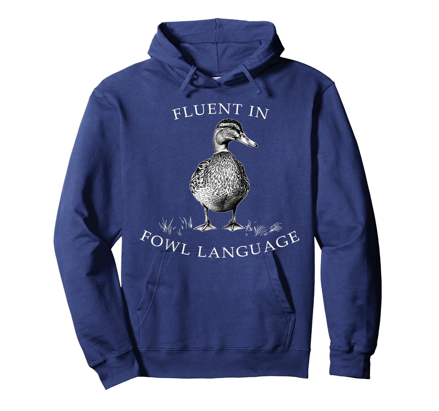 Duck Fluent in Fowl Language Funny Duck Pet Lover Farmer T-Shirt