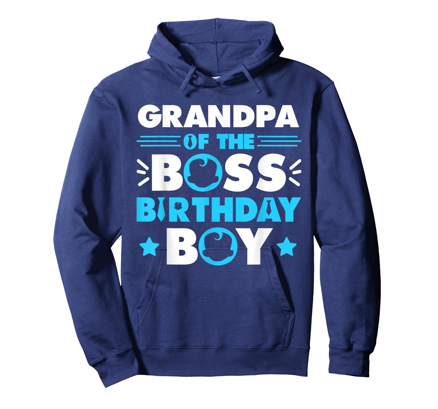 Grandpa of The Boss Birthday Boy Baby Family Matching T-Shirt