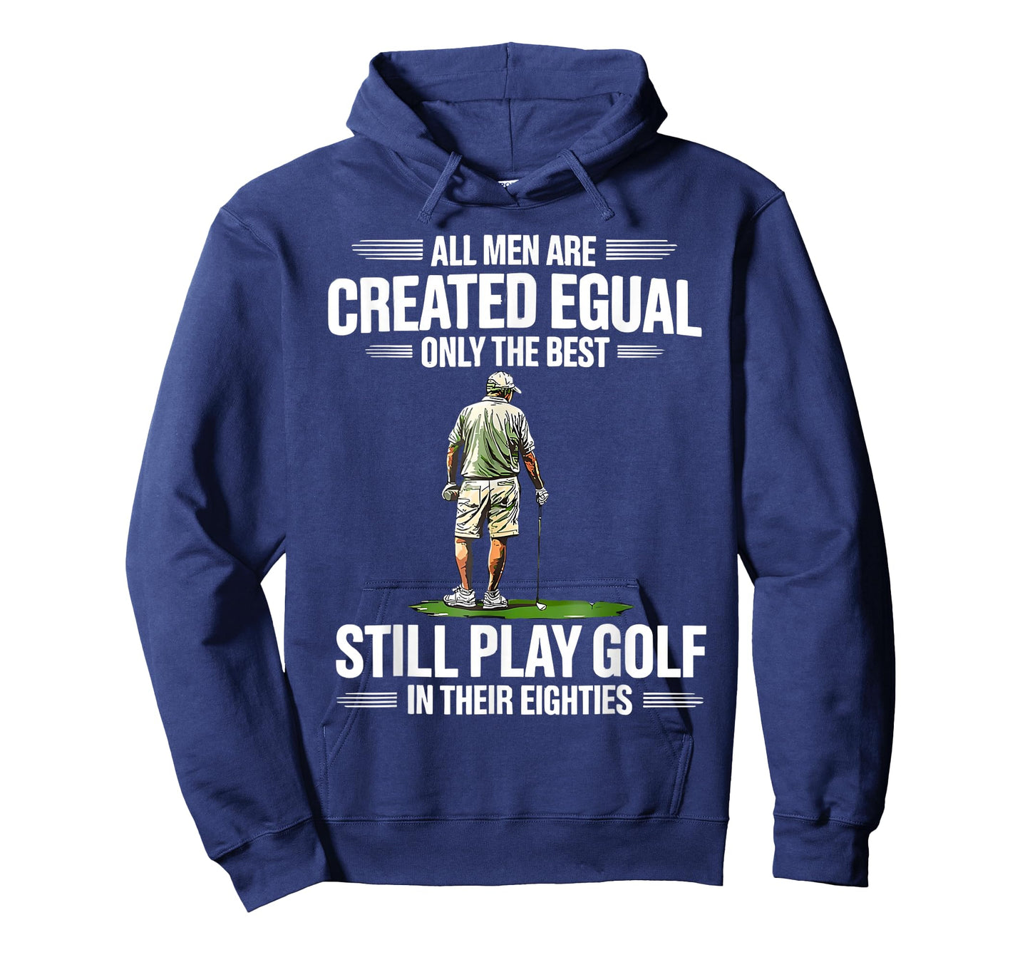 Best Men Play Golf Eighties Golfer Golfing Funny T-Shirt