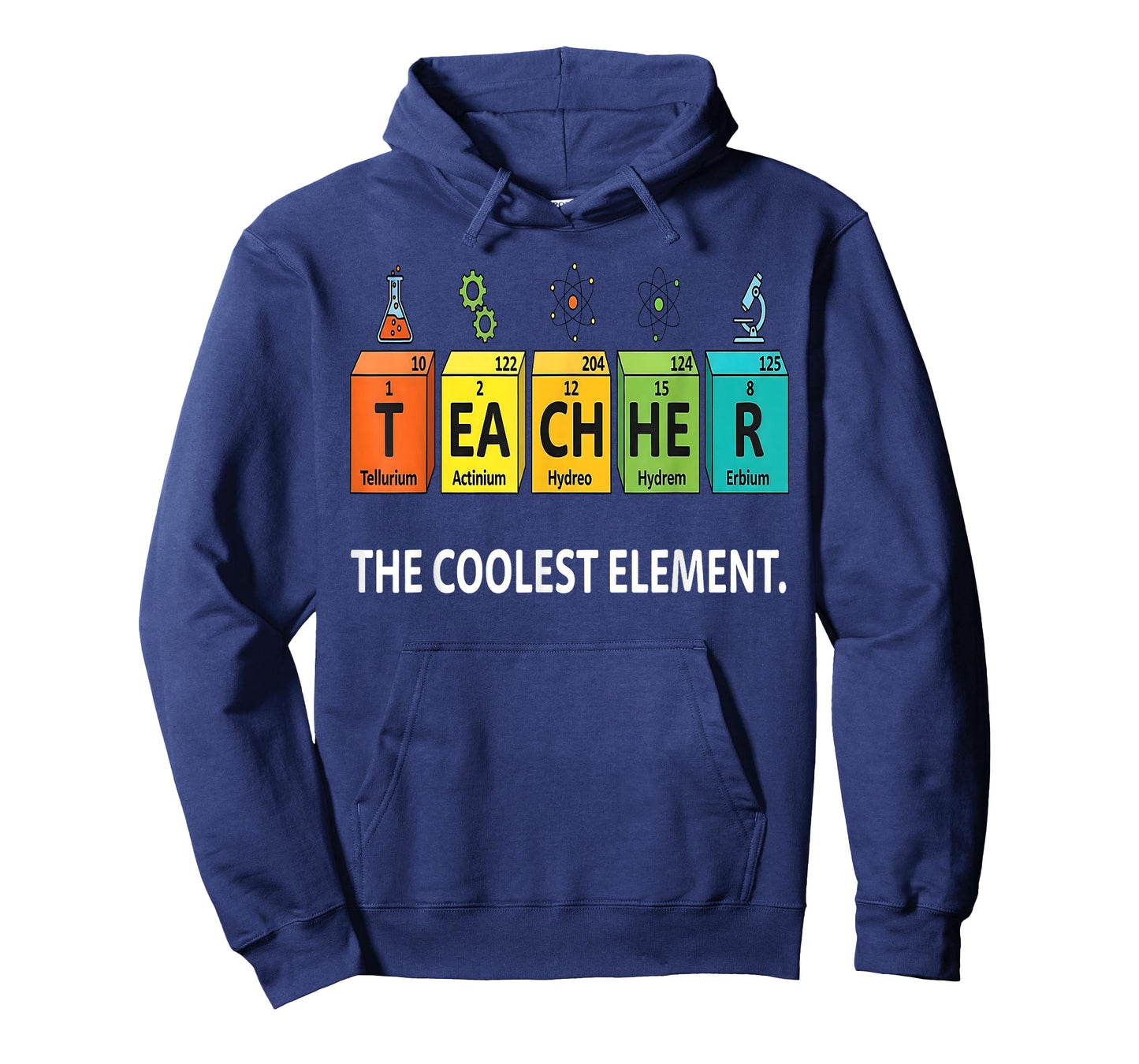 Teacher The Coolest Element Chemistry Periodic Table Science T-Shirt
