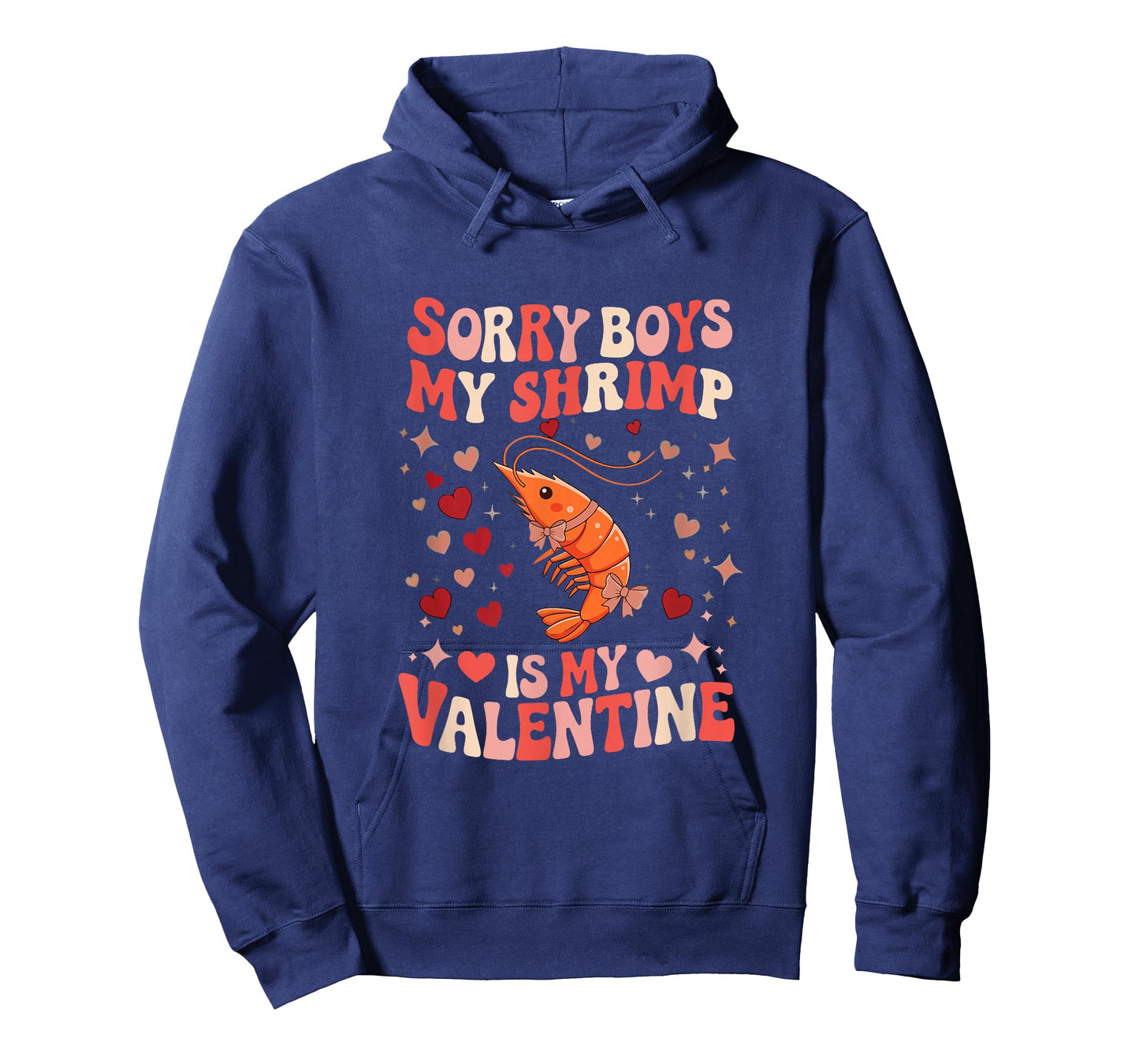 Sorry Shrimp is My Valentine Joke Boys Cute Animal Lover T-Shirt