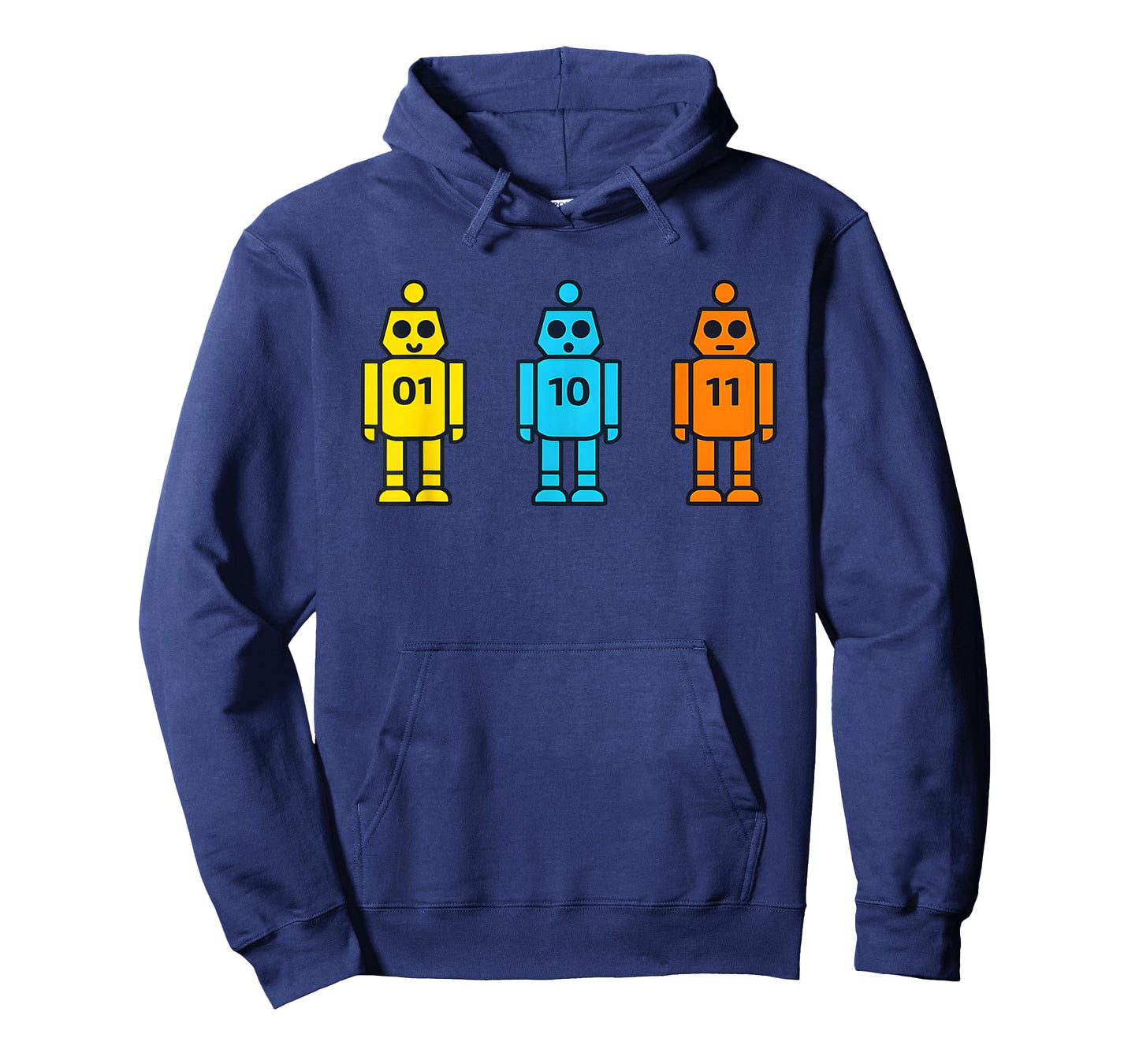 Funny Binary Robot T-Shirt