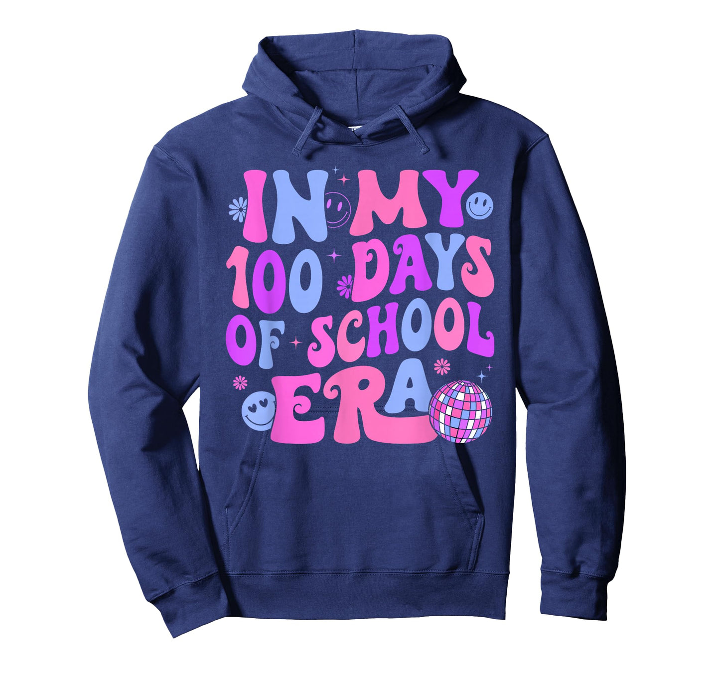 in My 100 Days of School Era Retro Disco 100th Day of School T-Shirt