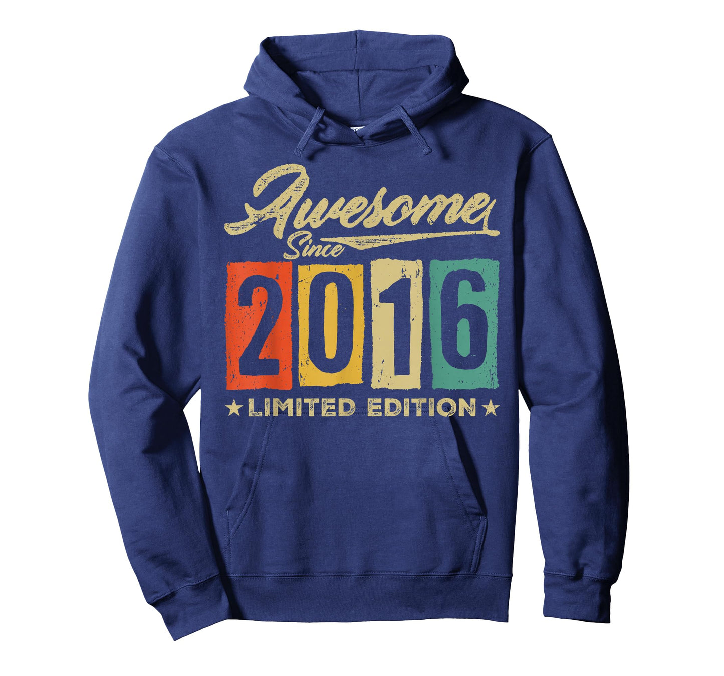 Awesome Since 2016 Limited Edition 10 Year Old 10th Birthday T-Shirt