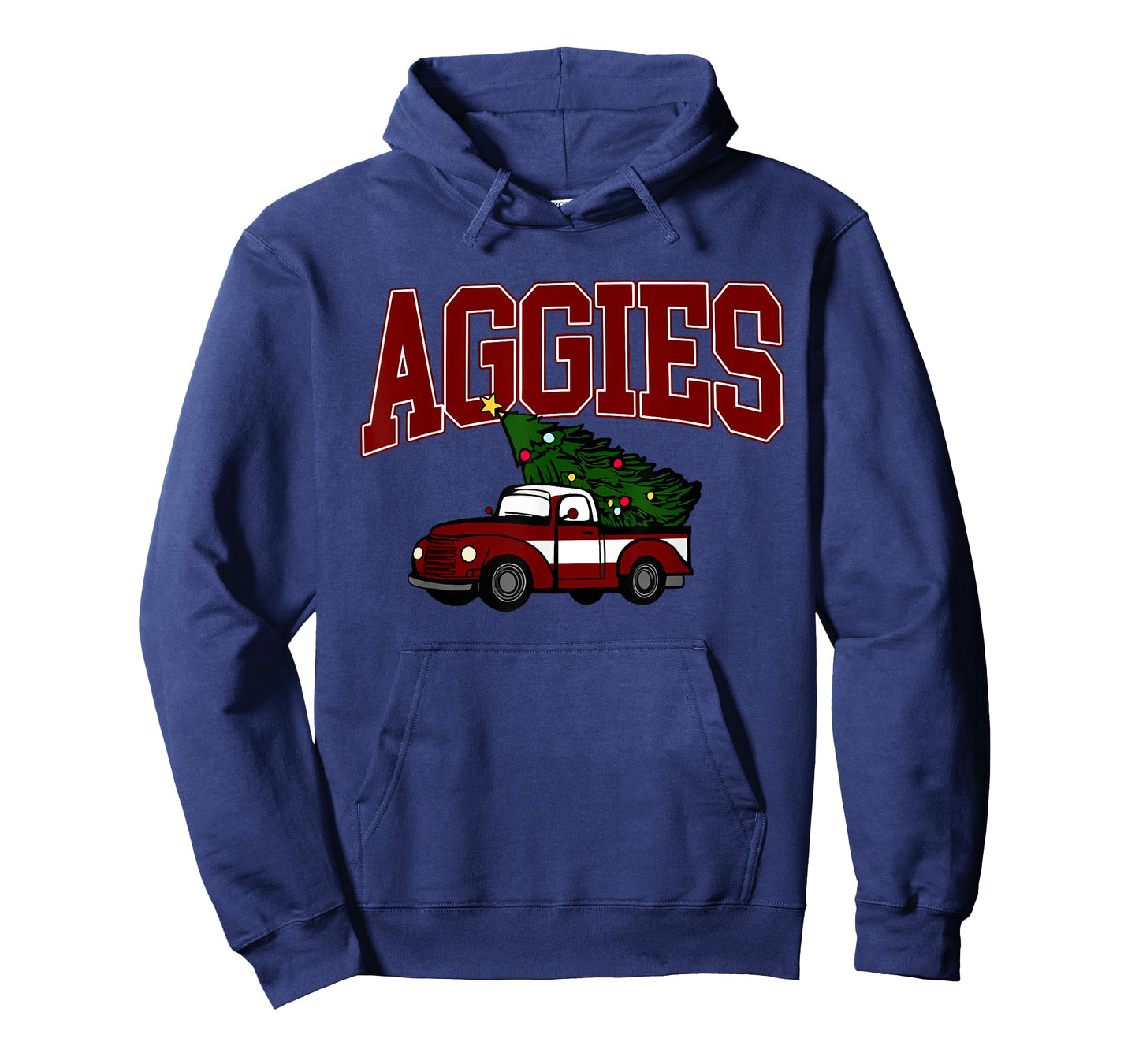 Retro Aggies Men Women Kids Pajamas Ugly Christmas T-Shirt