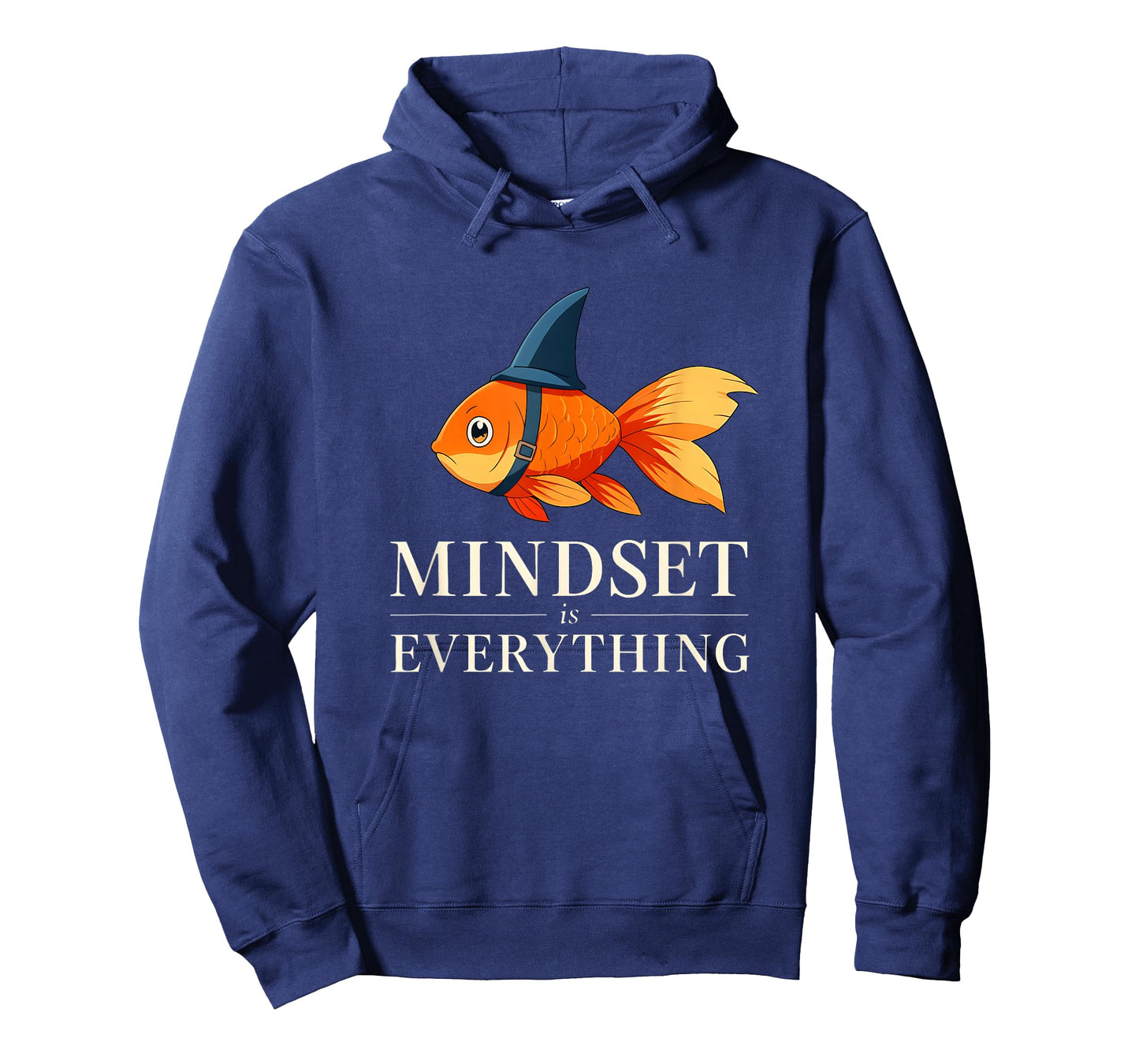 Mindset is Everything Funny Goldfish Motivational Positivity T-Shirt