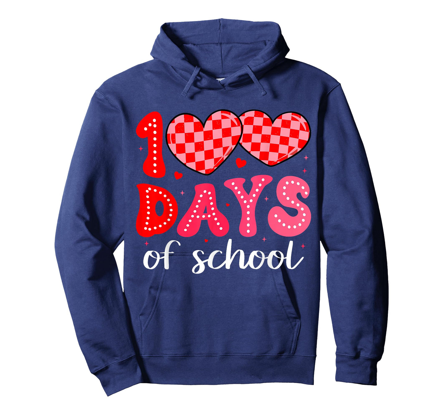 100 Days of School Retro 100th Day of School T-Shirt
