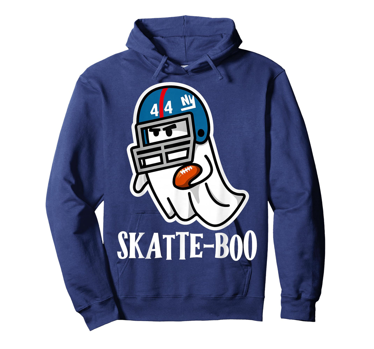 Skatte Boo Ghost Cam Skattebo Funny HLW Ghost Football Fan T-Shirt