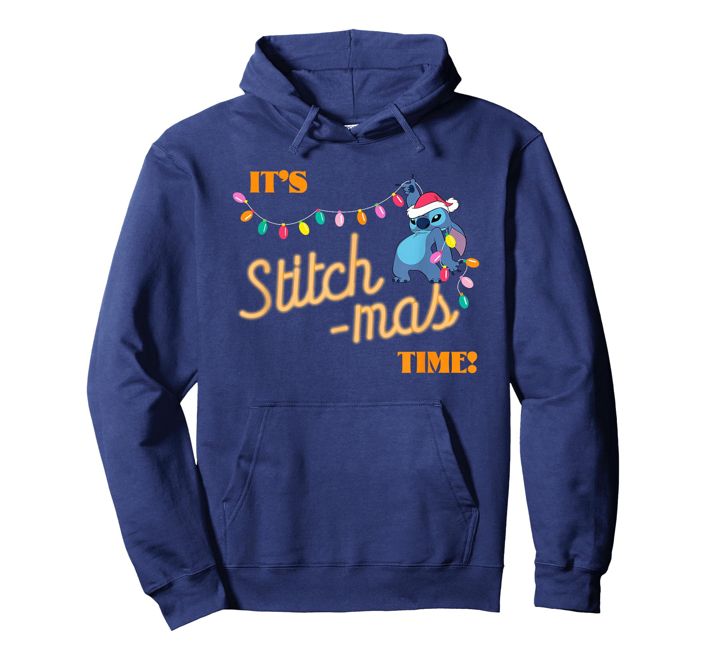Disney Lilo & Stitch Christmas It's Stitchmas Time Cool Pose T-Shirt