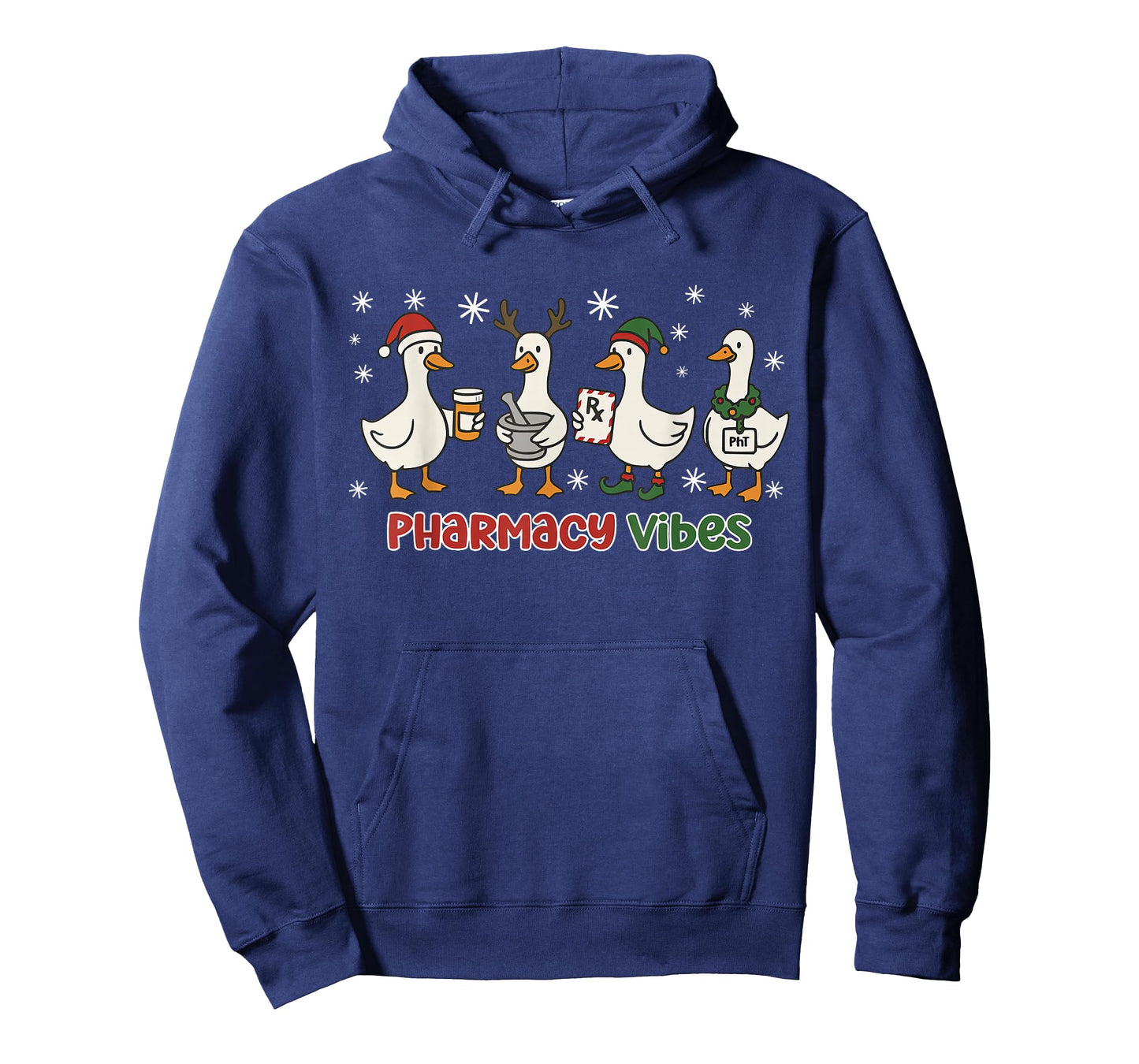 Christmas Silly Goose CPhT Pharmacy Technician Pharm Tech T-Shirt