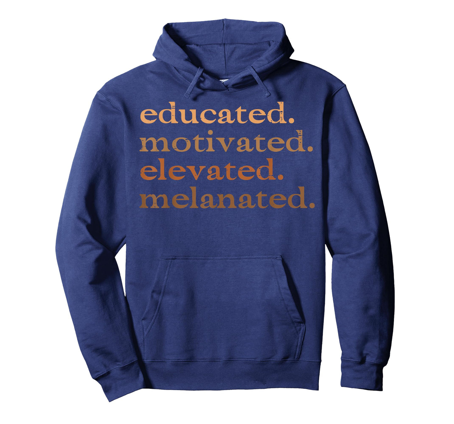 Black History Educated Motivated Melanin Men Women Kids T-Shirt