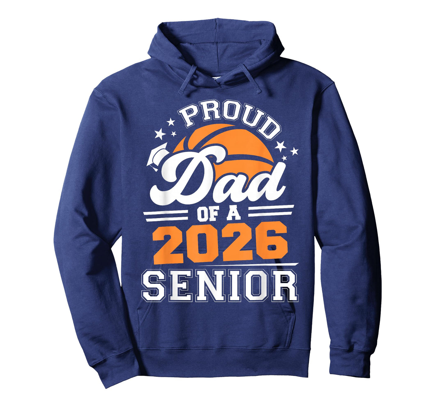Proud Dad of A Basketball Senior 2026 Graduation T-Shirt