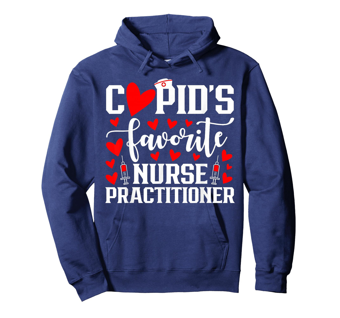 Cupid's Favorite Nurse Practitioner Heart Valentine's Day T-Shirt