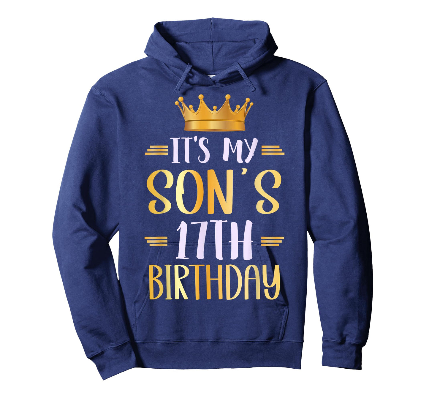 It's My Son's 17th Birthday Happy 17 Years Old T-Shirt