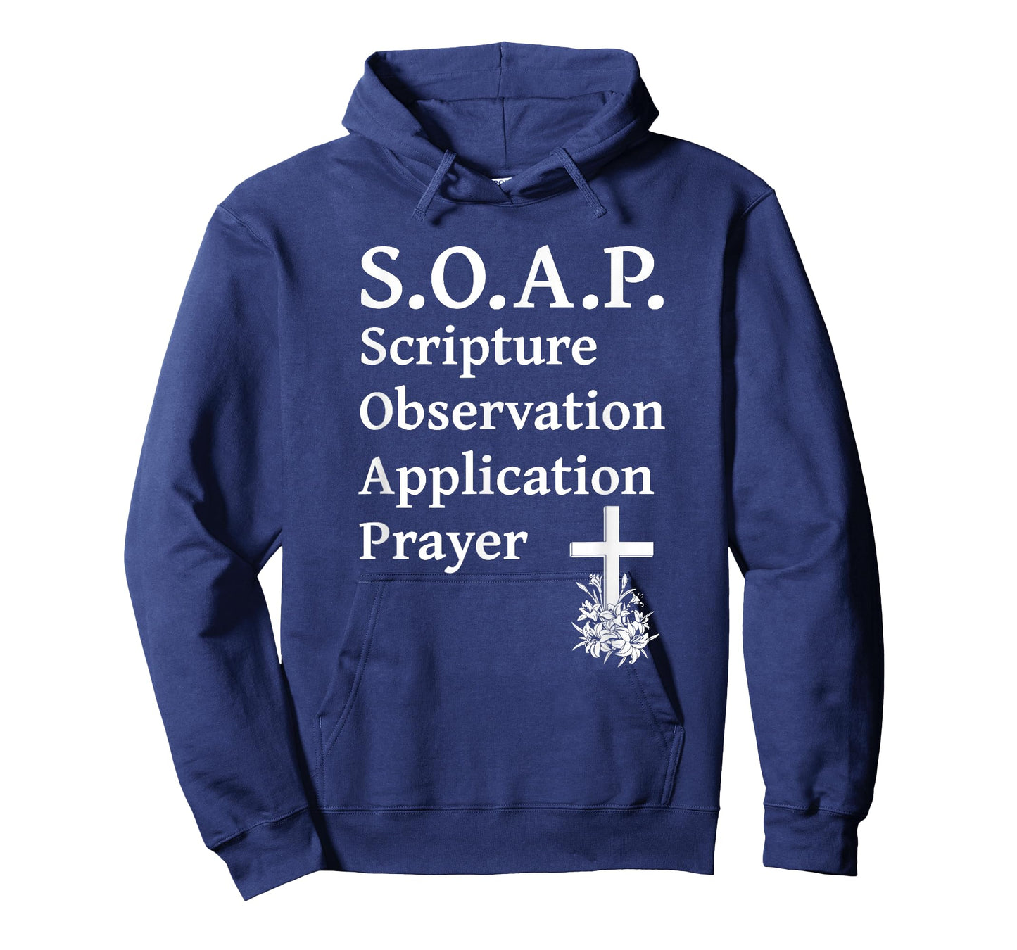 Christian SOAP Scripture Observation Application Prayer Love T-Shirt