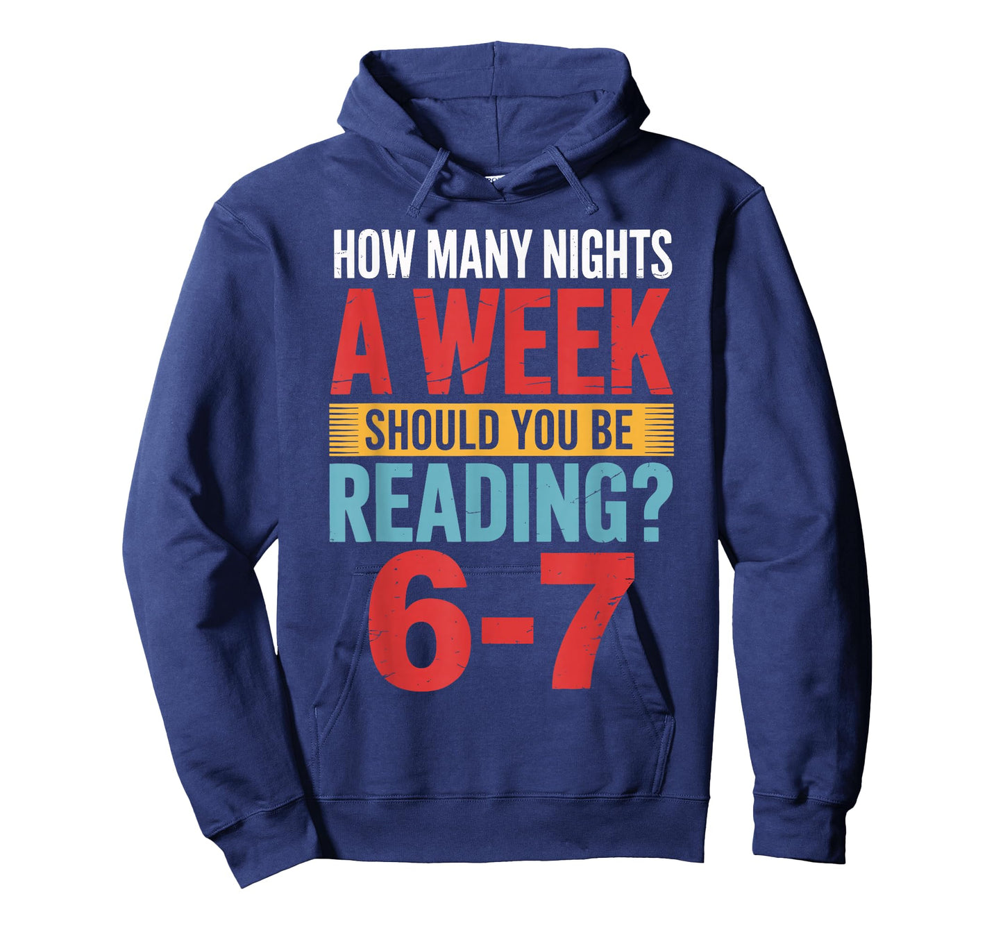 Teacher 67 How Many Nights A Week Should You Be Reading 6-7 T-Shirt