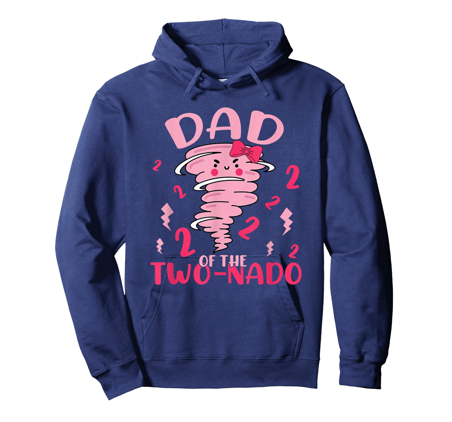 Dad of The Two-nado Tornado Theme 2nd Birthday Party T-Shirt