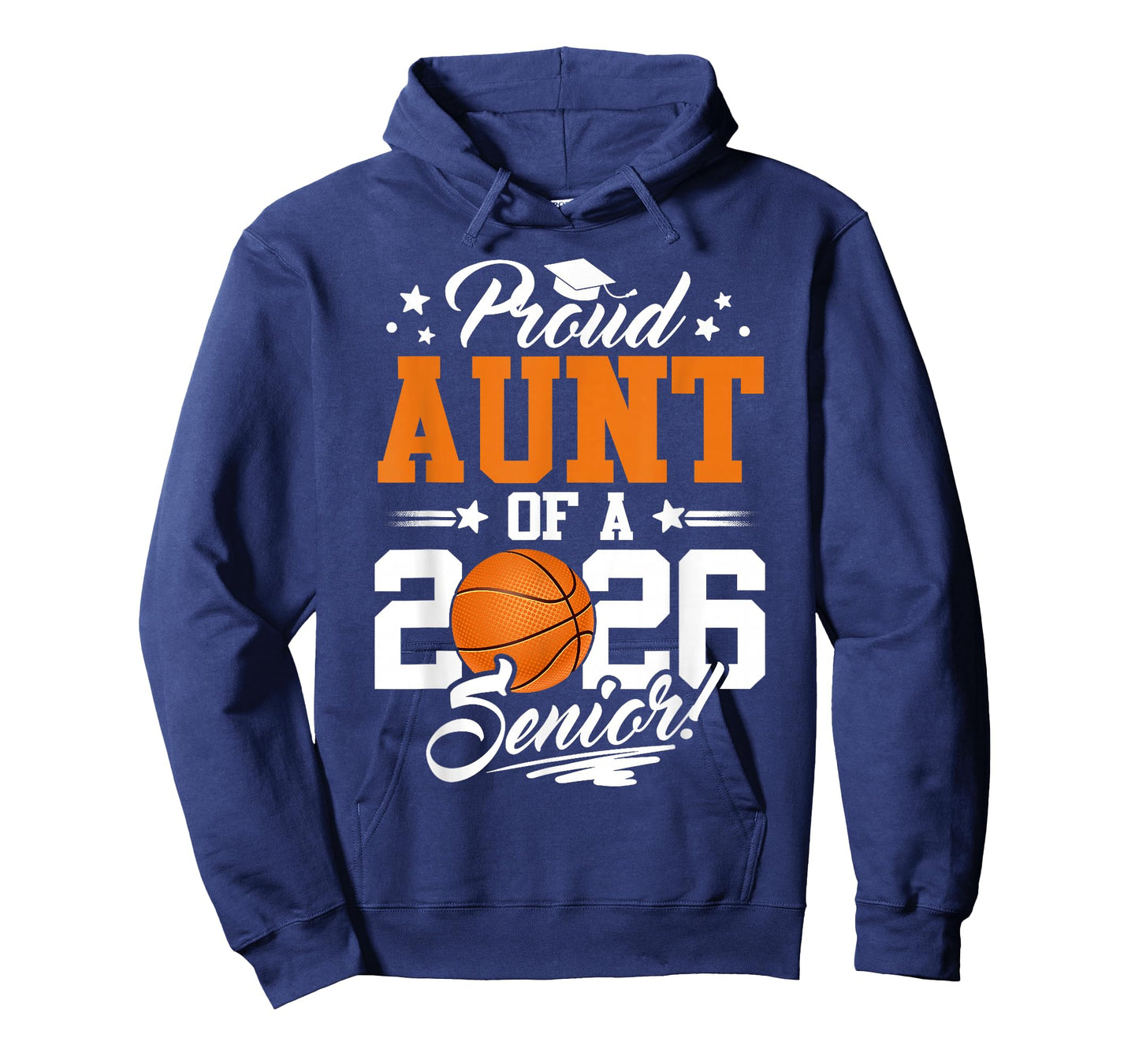 Proud Aunt of A 2026 Senior Graduate Basketball T-Shirt