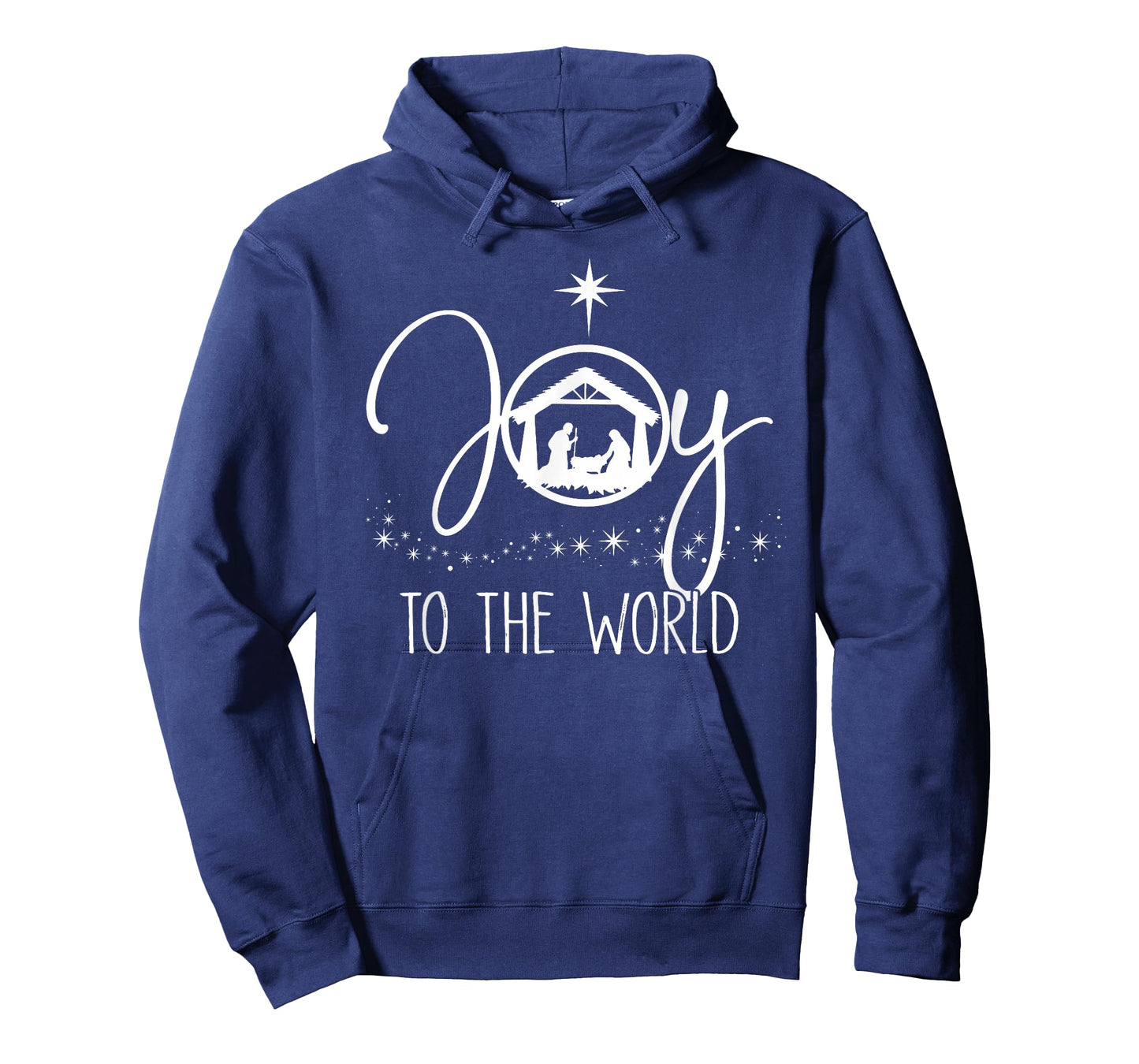 Joy to The World Jesus Christian Nativity Scence Christmas T-Shirt