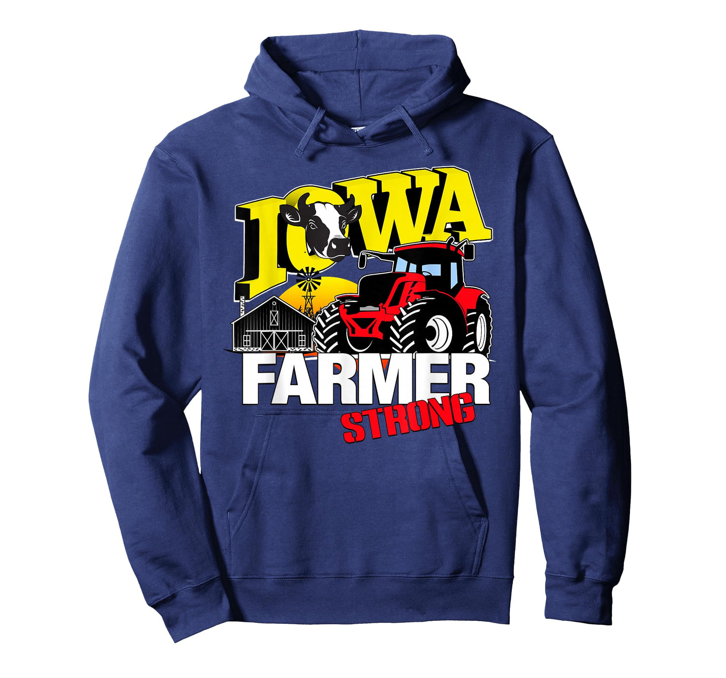 Iowa Farmer Strong a State of Iowa Farmers a Farmer Strong T-Shirt