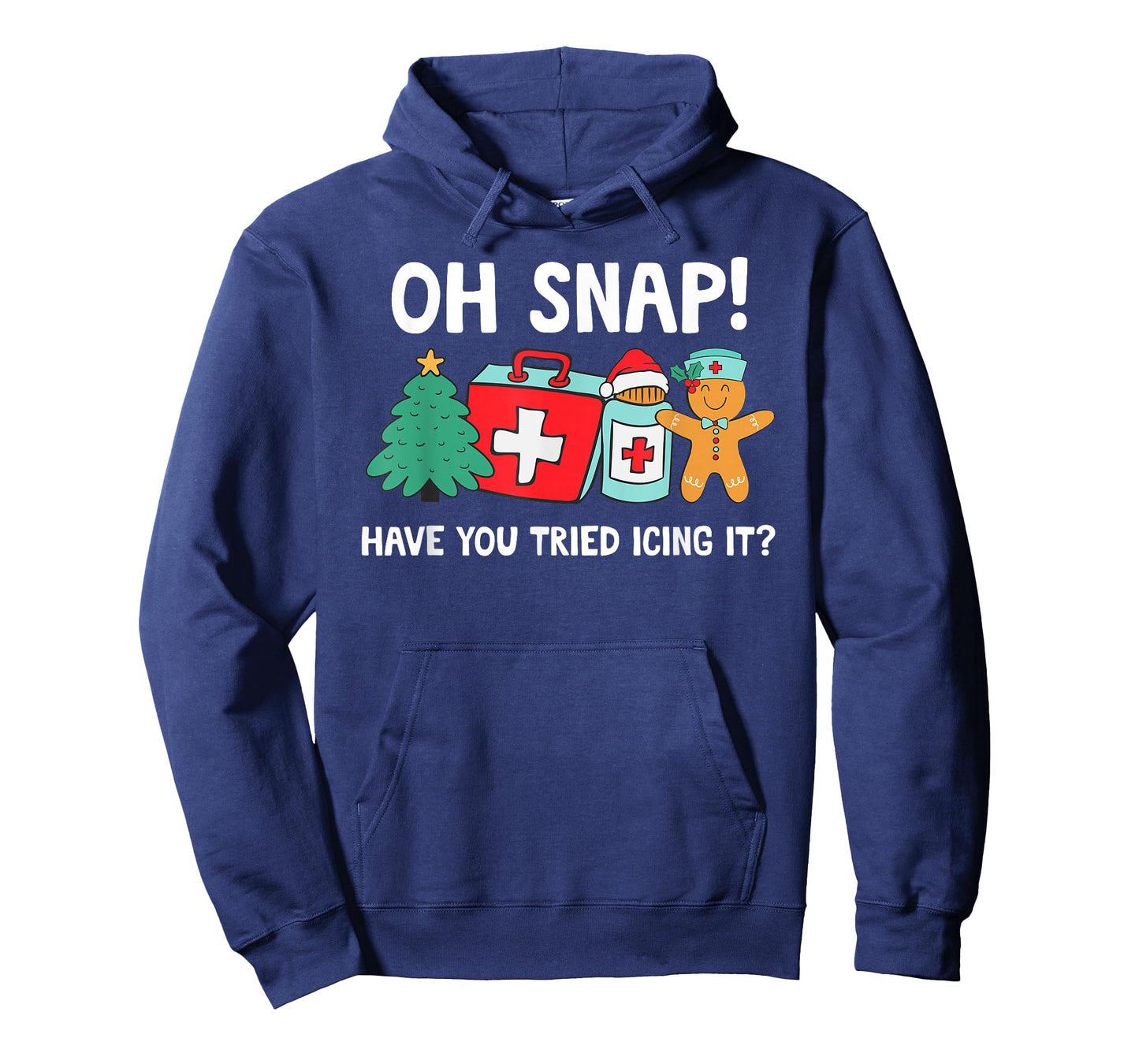 Funny Christmas Nurse Have You Tried Icing It Gingerbread T-Shirt