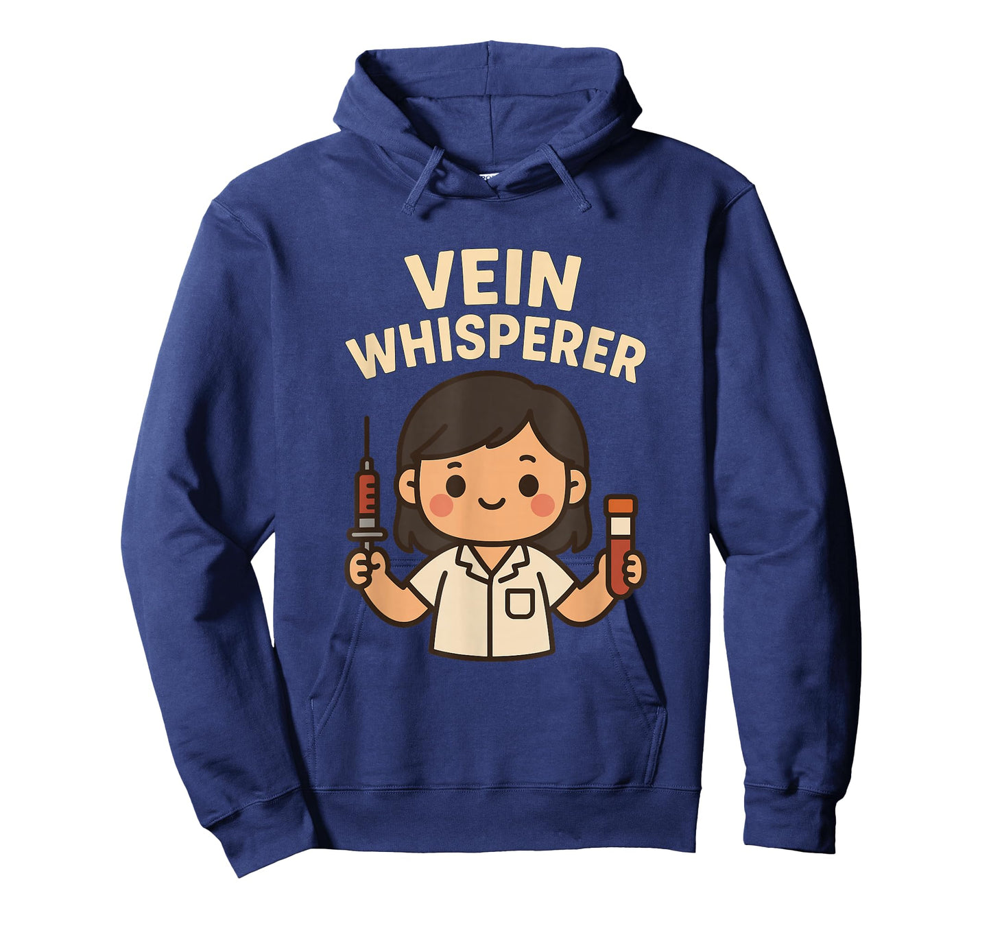 Funny Kawaii Phlebotomist Woman Blood Draw Nurse Phlebotomy T-Shirt