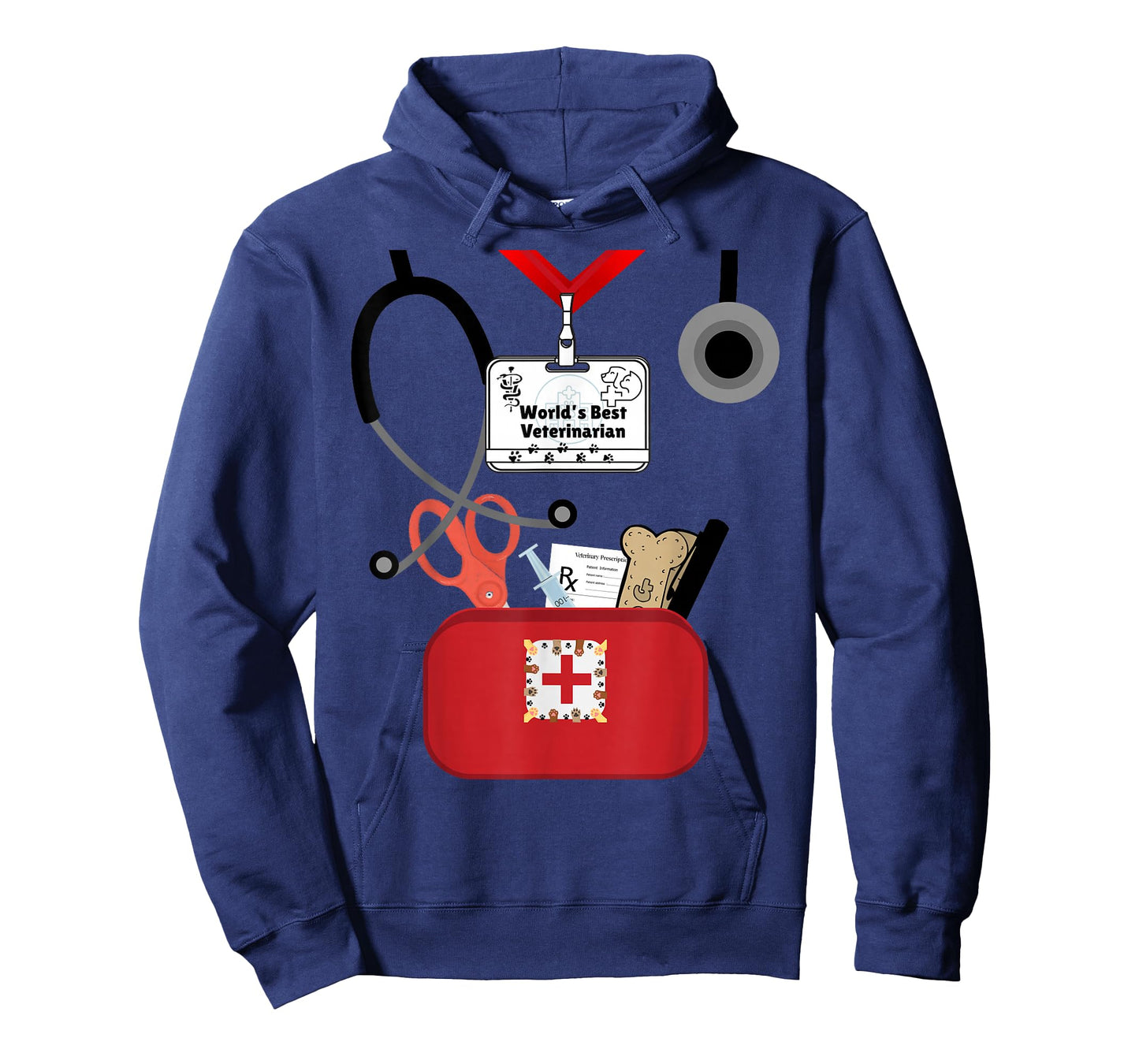 Kids Veterinarian Costume Career Day Vet T-Shirt