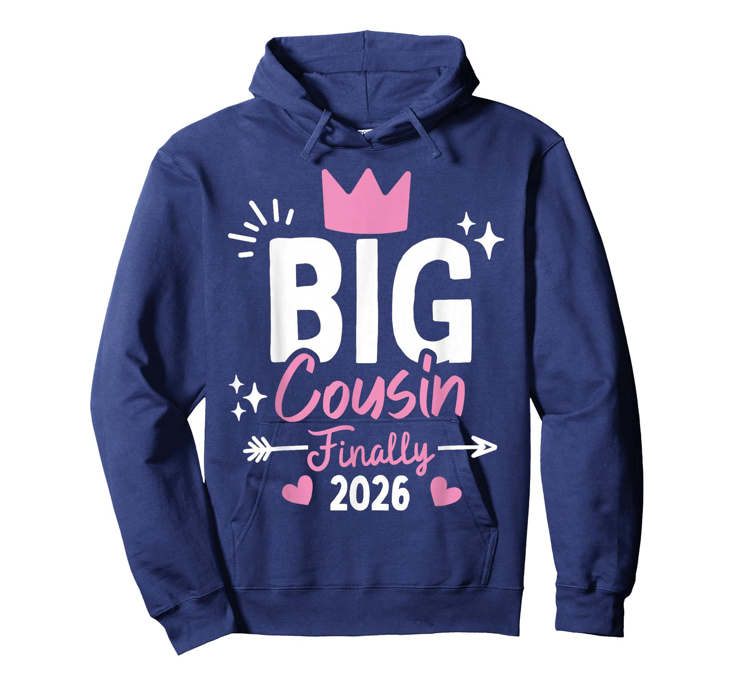 Cute Big Cousin Finally 2026 | Promoted to Big Cousin Girls T-Shirt