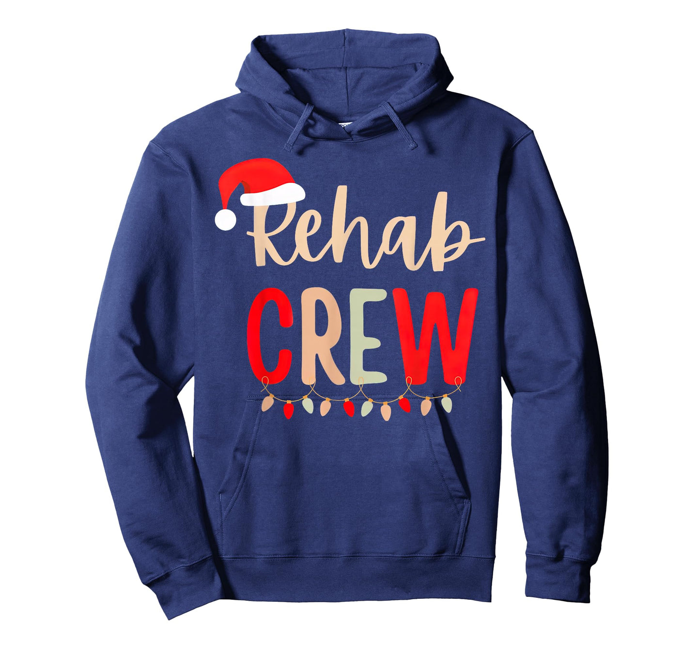 Rehab Crew Rehabilitation Week Physical Therapist Christmas T-Shirt