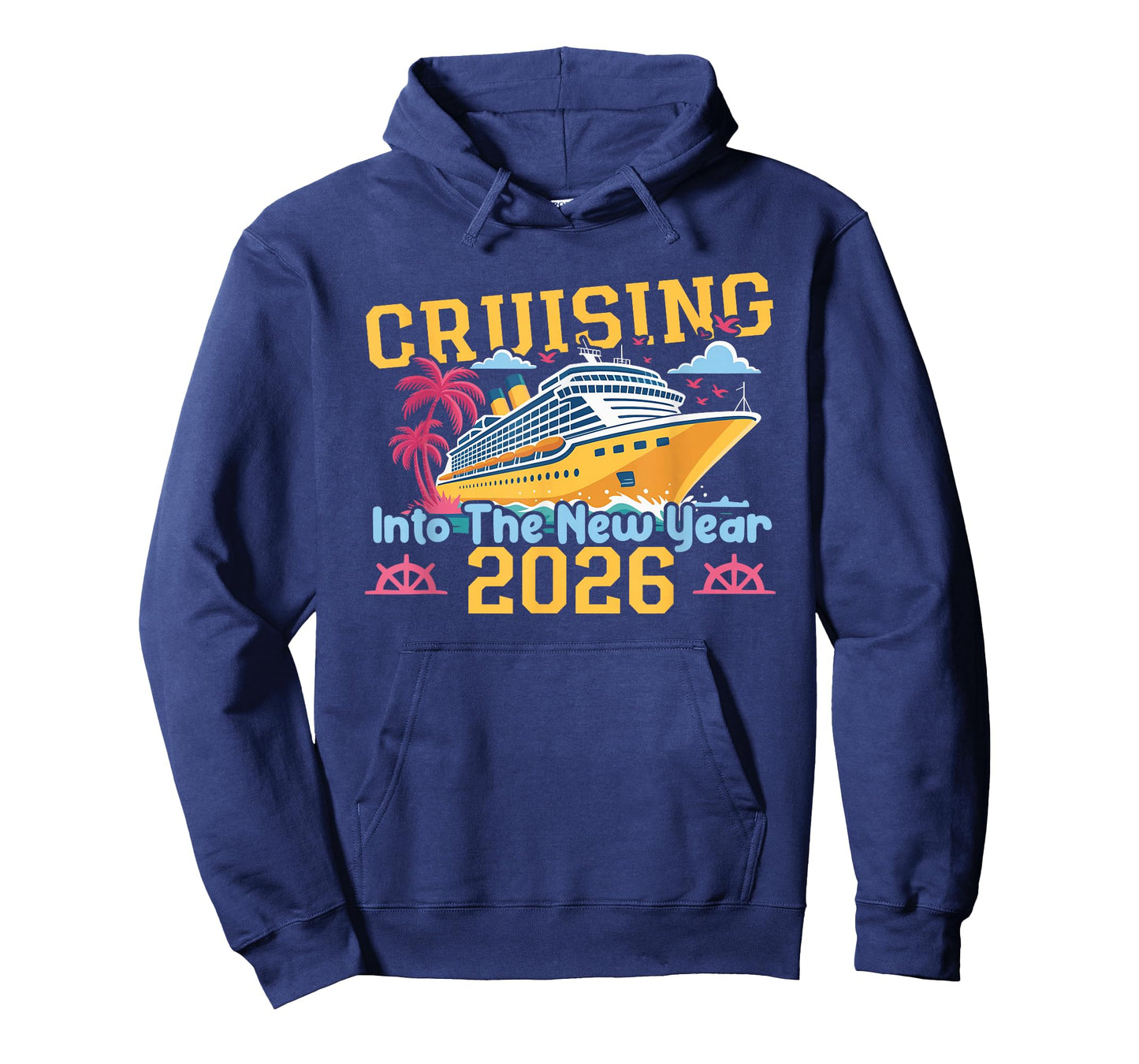 Cruising Into The New Year 2026 Family Trips T-Shirt