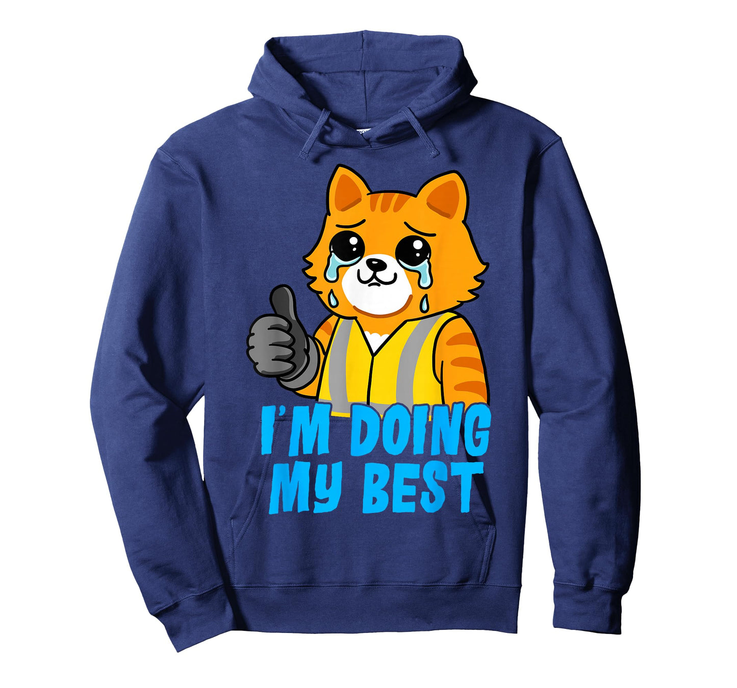 Cat Coworker Swagazon Associate I'm Doing My Best Crying Cat T-Shirt