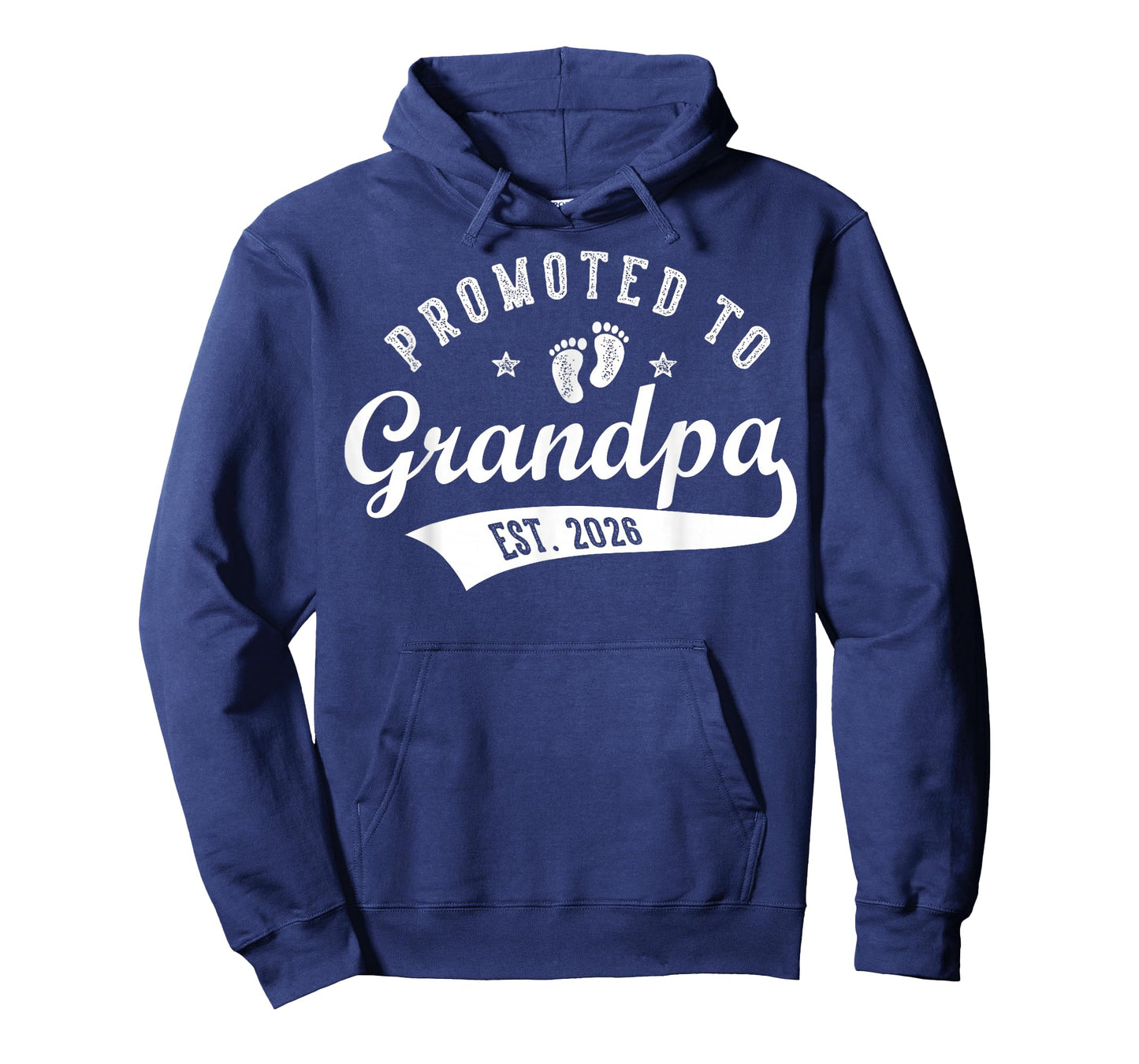 Promoted to Grandpa Est. 2026 Baby Announcement Matching T-Shirt