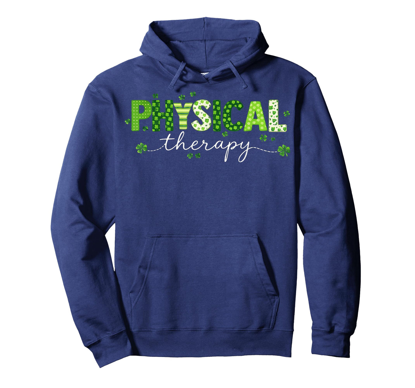Groovy Physical Therapy Lucky Shamrock St Patrick's Day T-Shirt