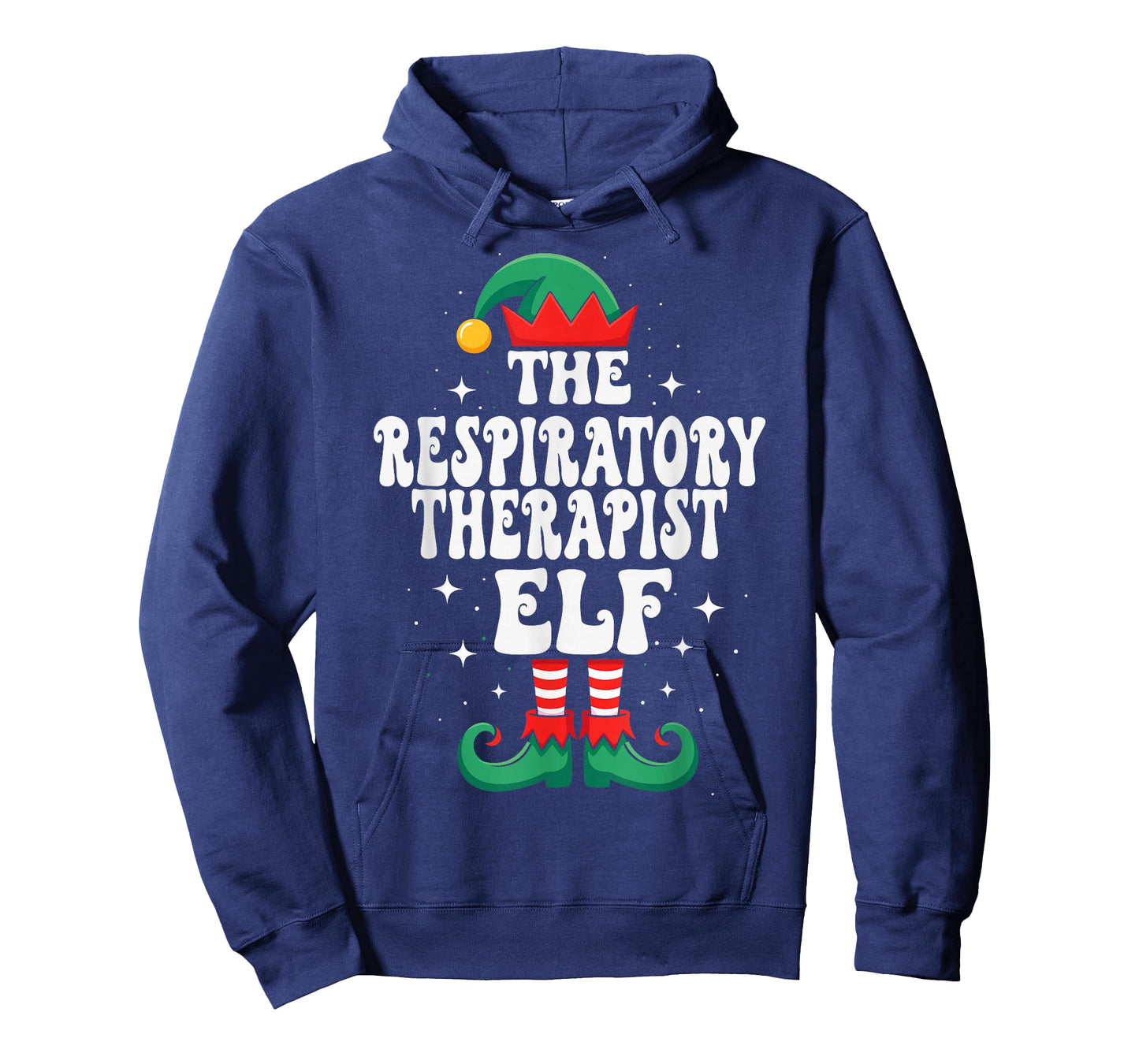 The Respiratory Therapist Elf Funny Christmas T-Shirt