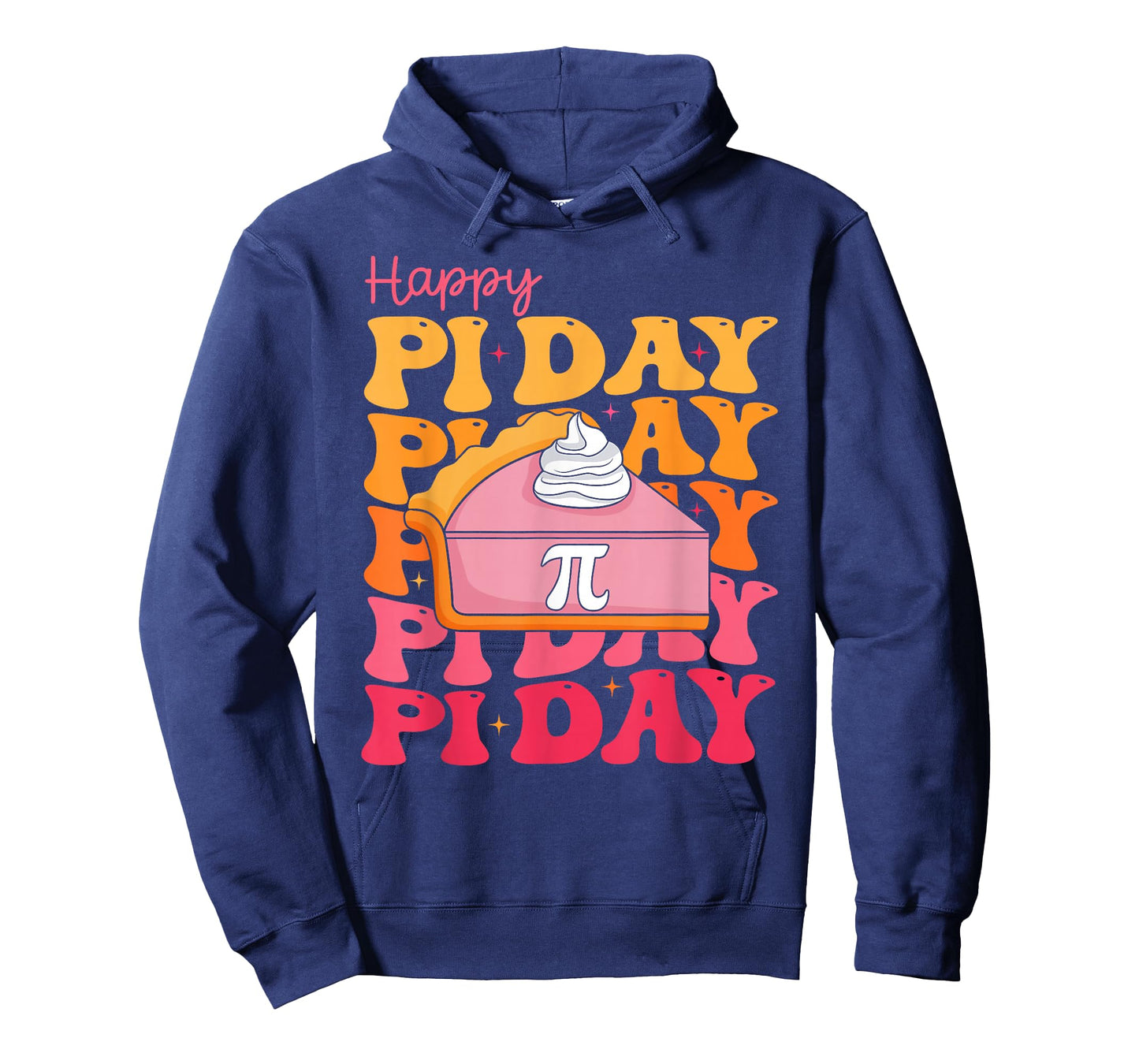 Groovy Happy Pi Day Spiral Pi Math Teacher Pi Day Lover T-Shirt