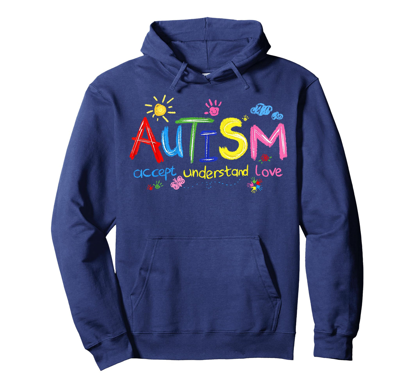 Autism Awareness Autistic Crayons Accept Understand Love T-Shirt