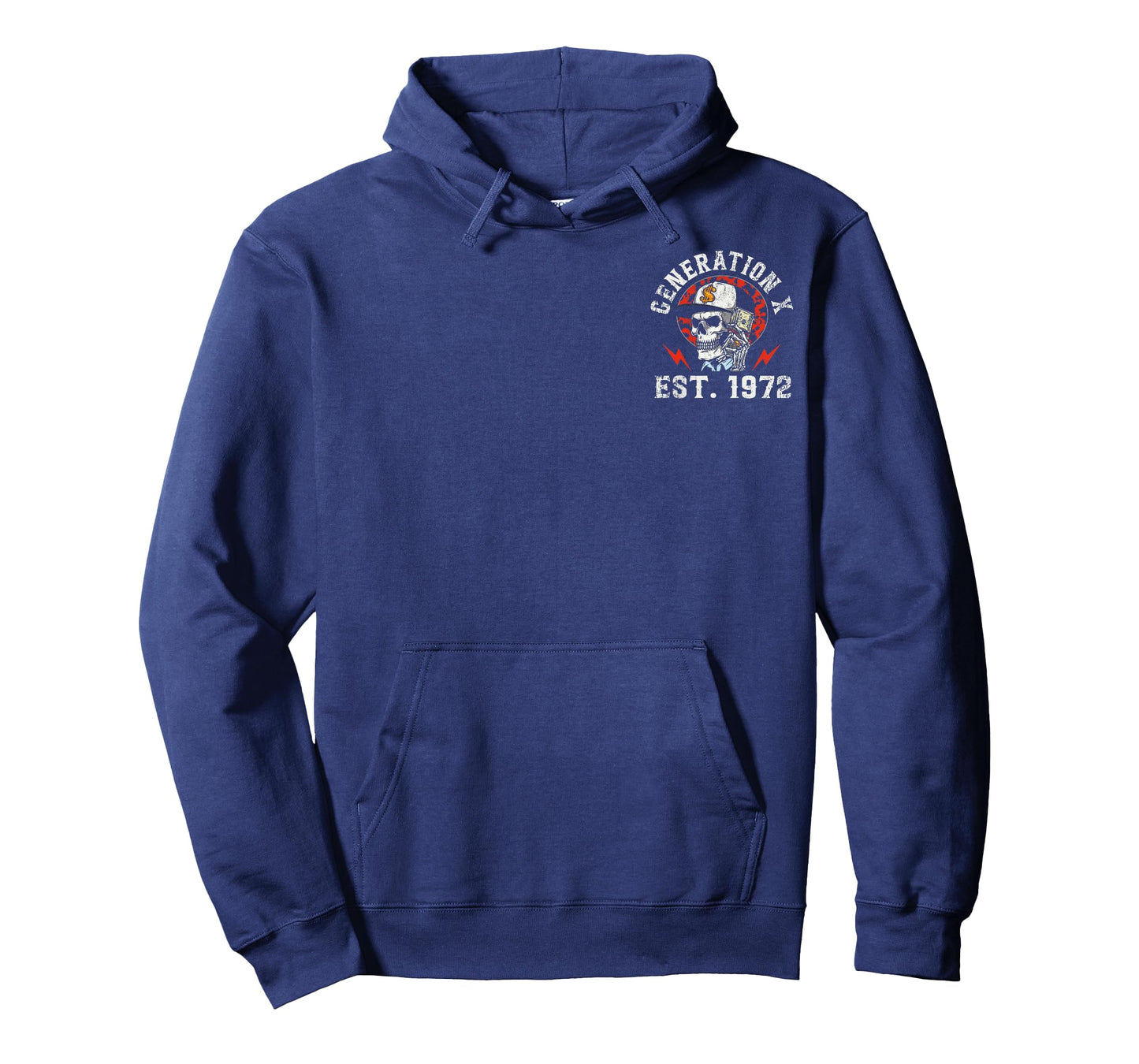 (2 Sided) Gen X 1972 Working Like Crazy to Support The Lazy T-Shirt