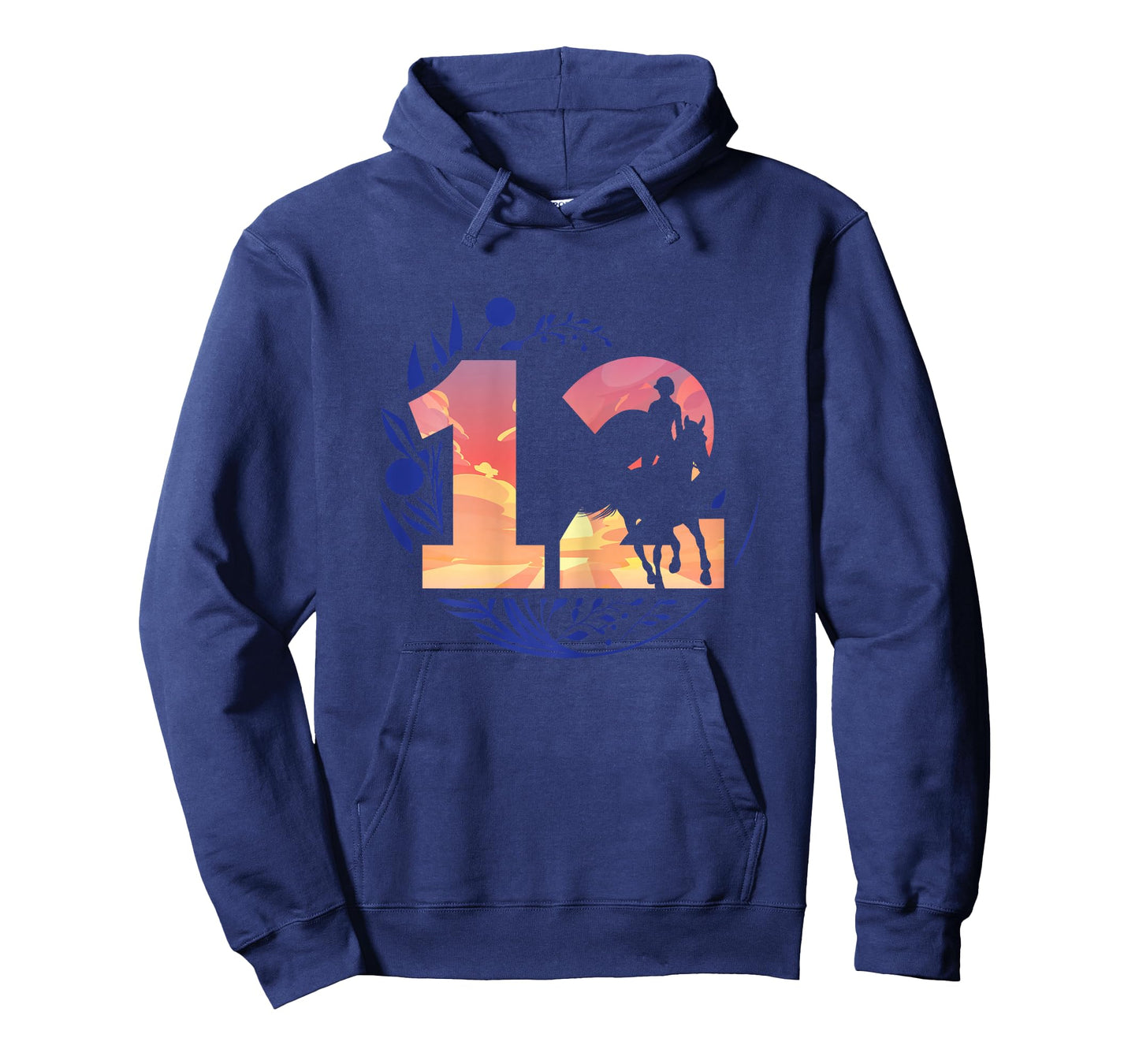 12th Birthday Horse Rider Horse Lover 12 Years Old Girl T-Shirt
