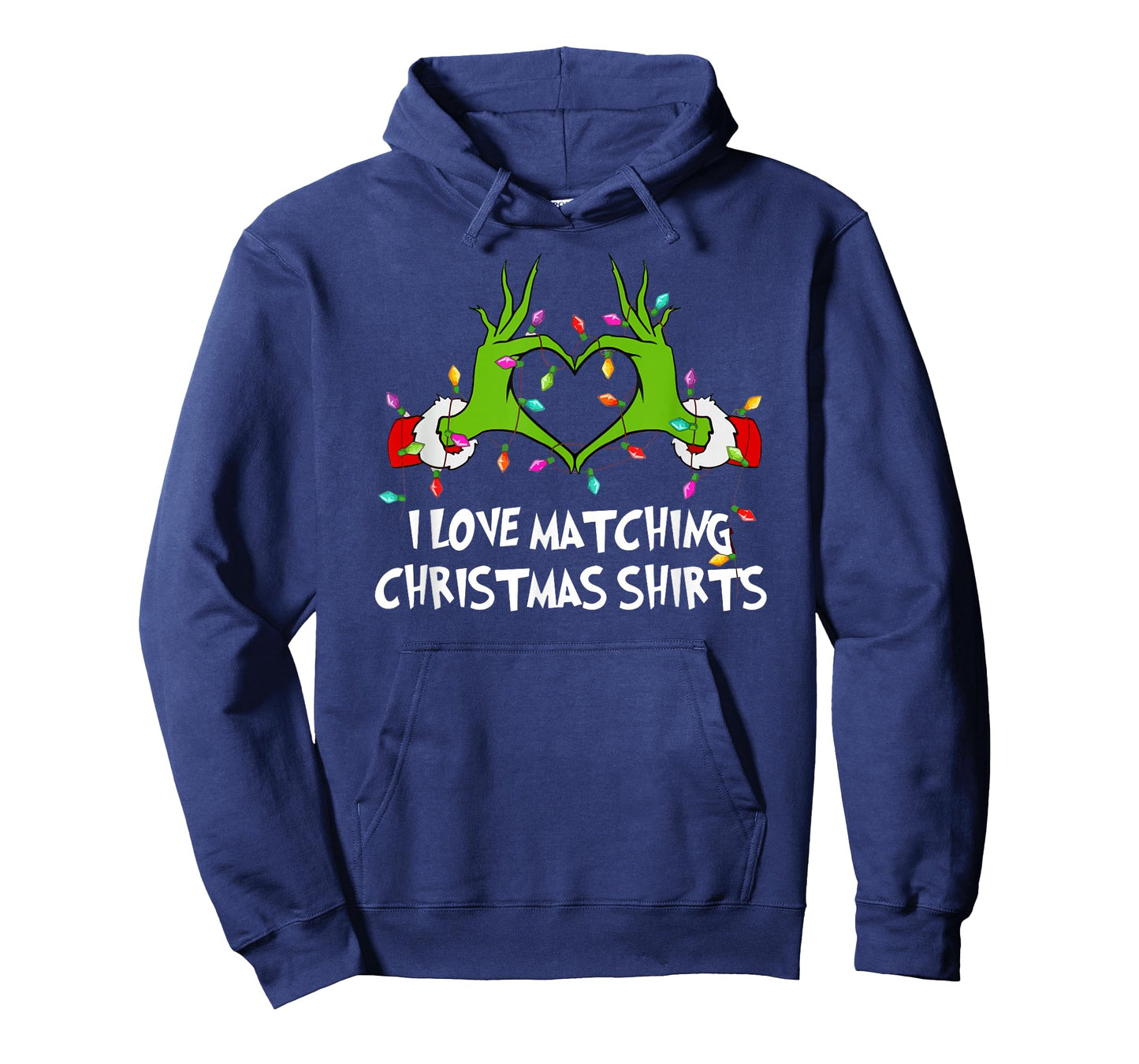 Christmas I Love Matching Shirts But I Don't Xmas Couples T-Shirt