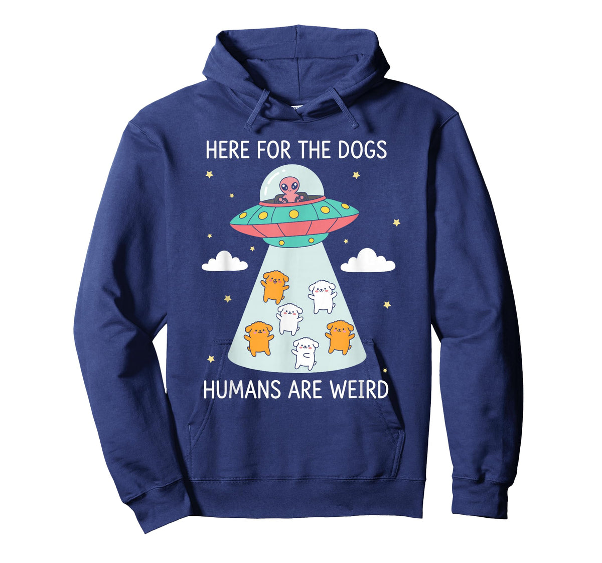 Funny Here for The Dogs T-Shirt