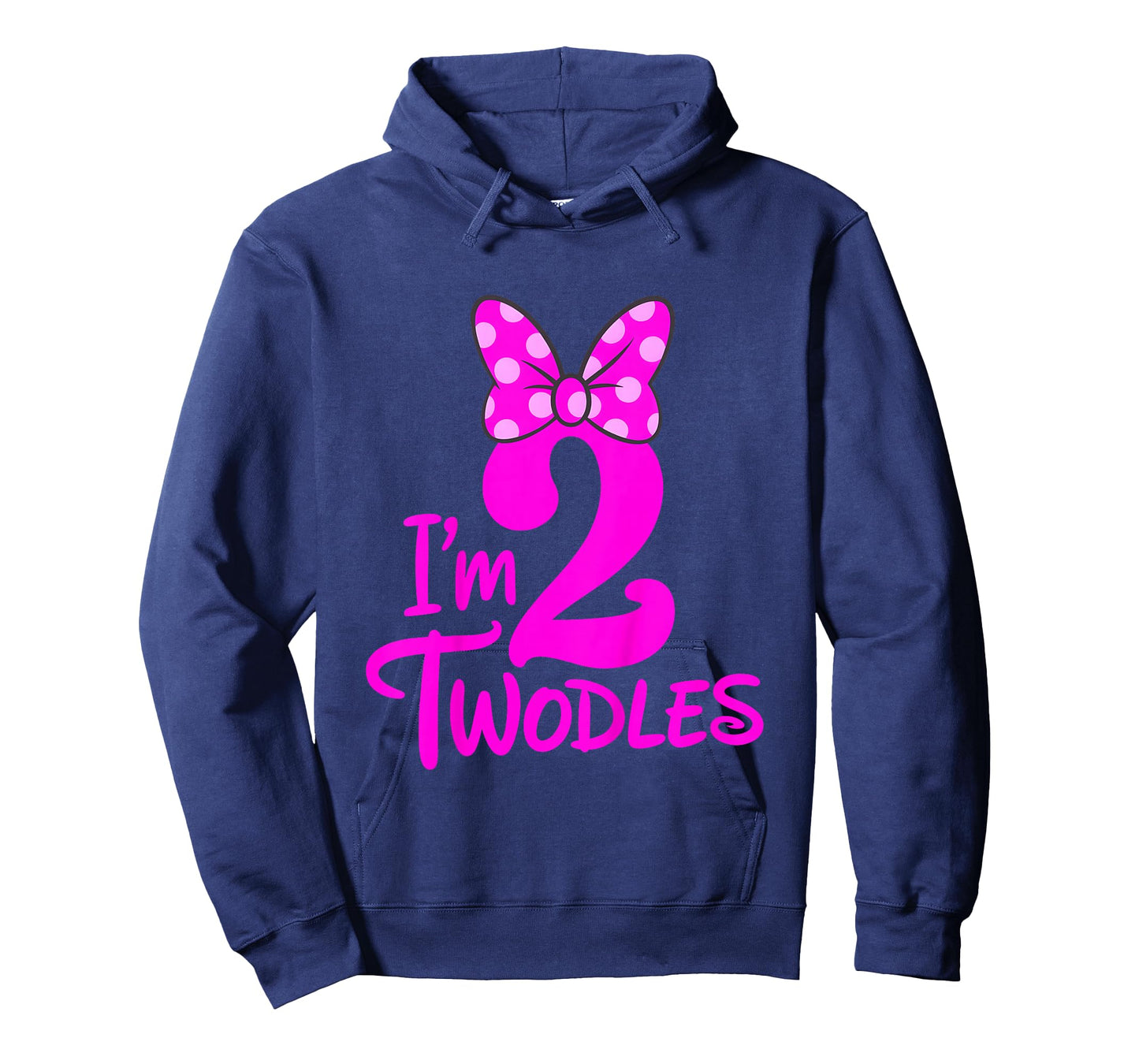 I’m Twodles 2nd Birthday Girl Pink Design T-Shirt