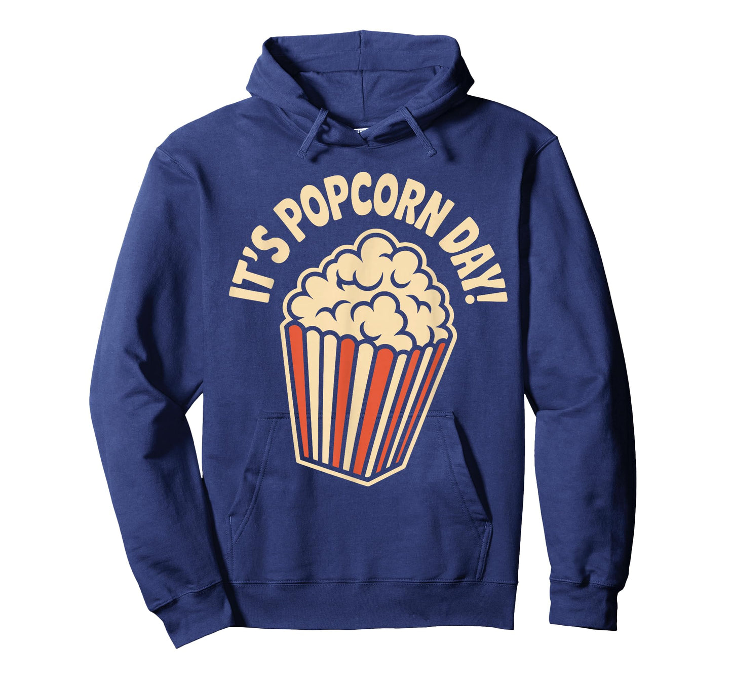 It’s Popcorn Day Theater Cozy Snack Food Movie Night Cinema T-Shirt