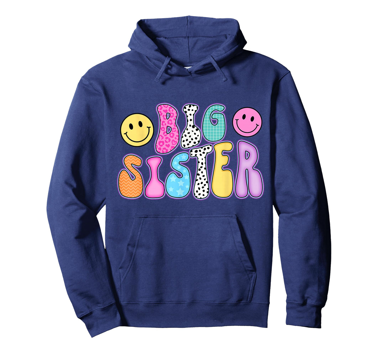Big Sister Announcement Promoted to Big Sister Groovy T-Shirt