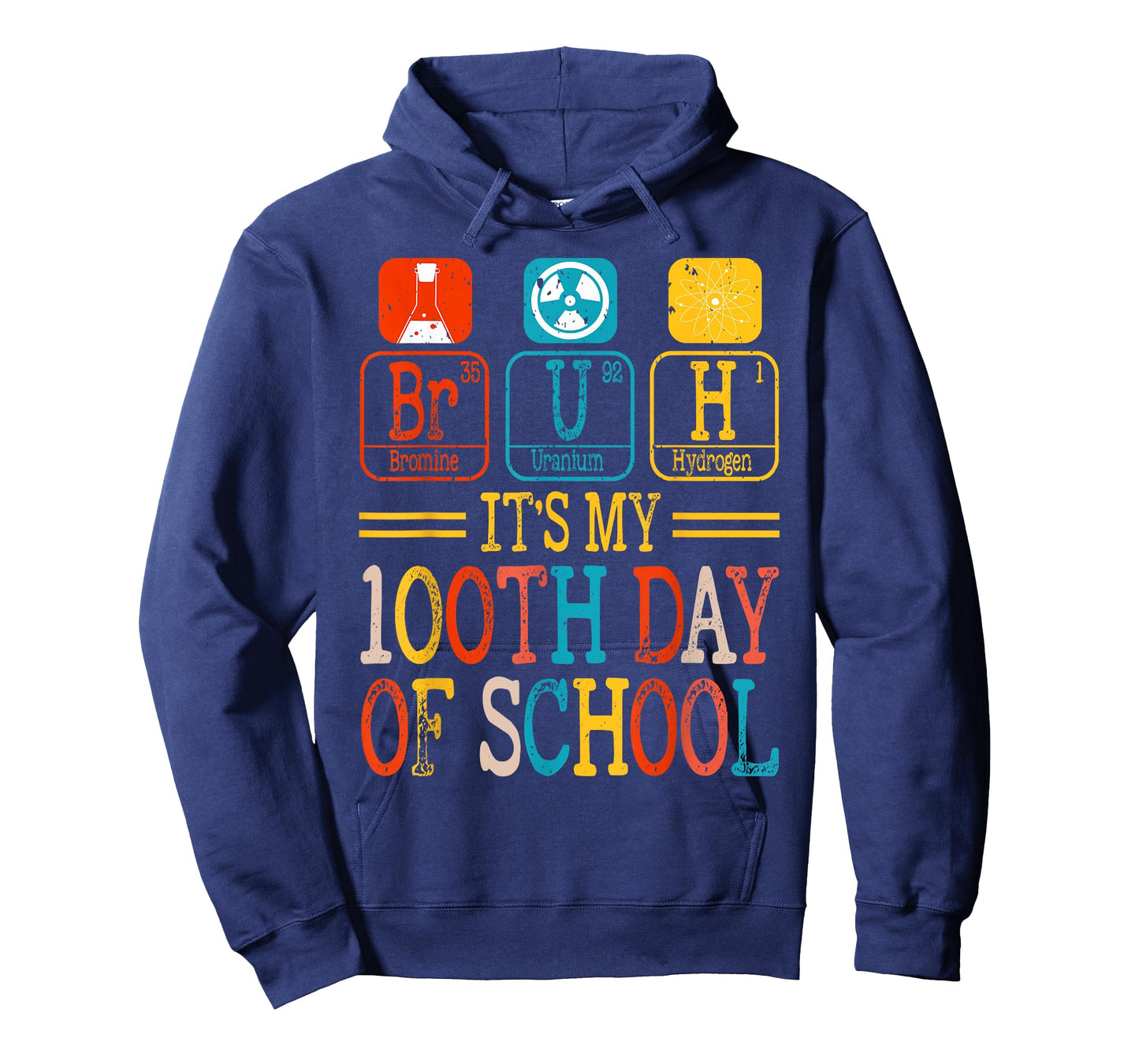 Bruh It's My 100 Day of School Science Teachers Periodic T-Shirt