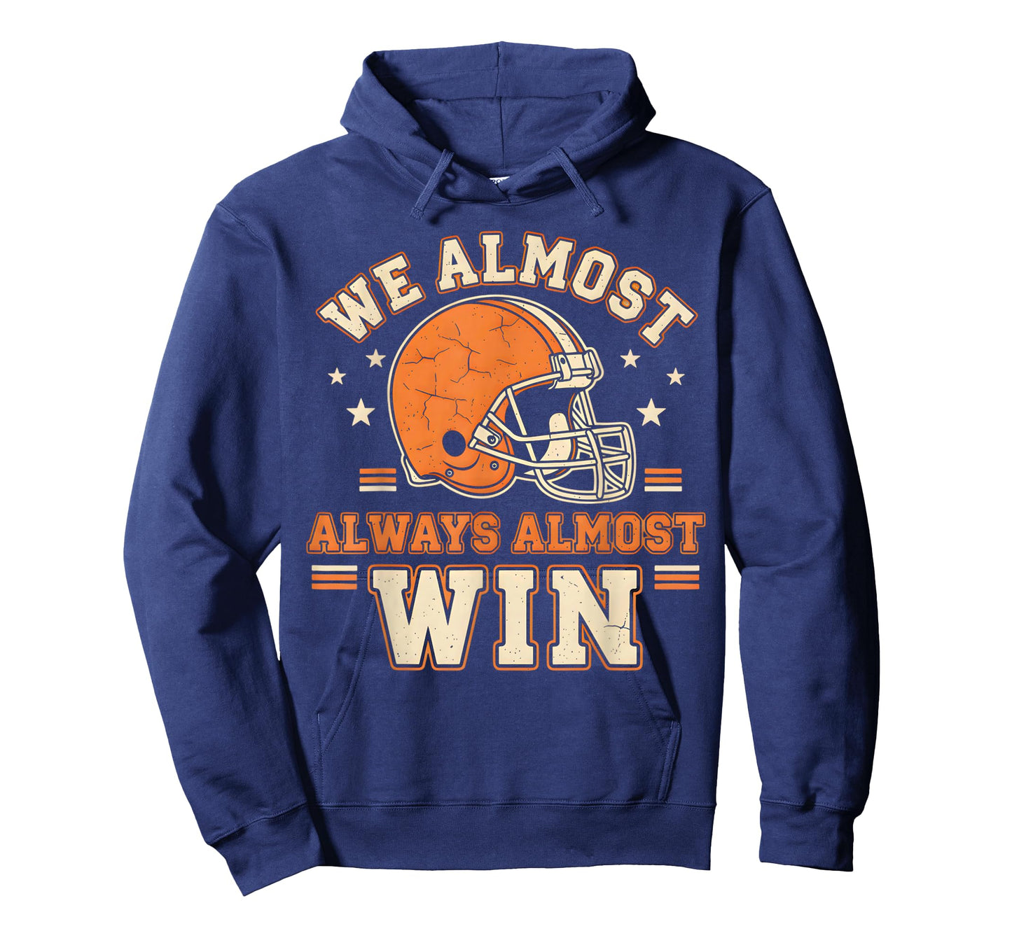Retro We Almost Always Almost Win Funny Football Lovers T-Shirt