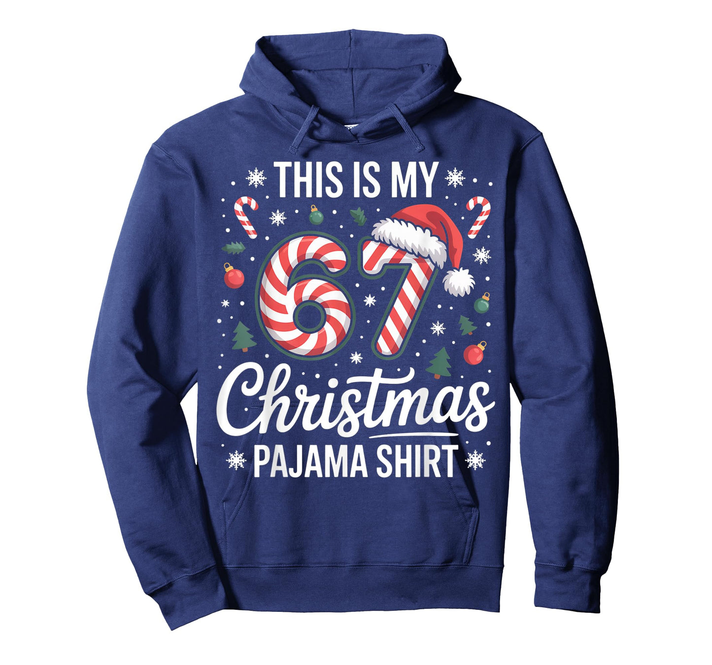 This My 67 Christmas Pajama 67 Meme Gen Alpha Boys Girls T-Shirt