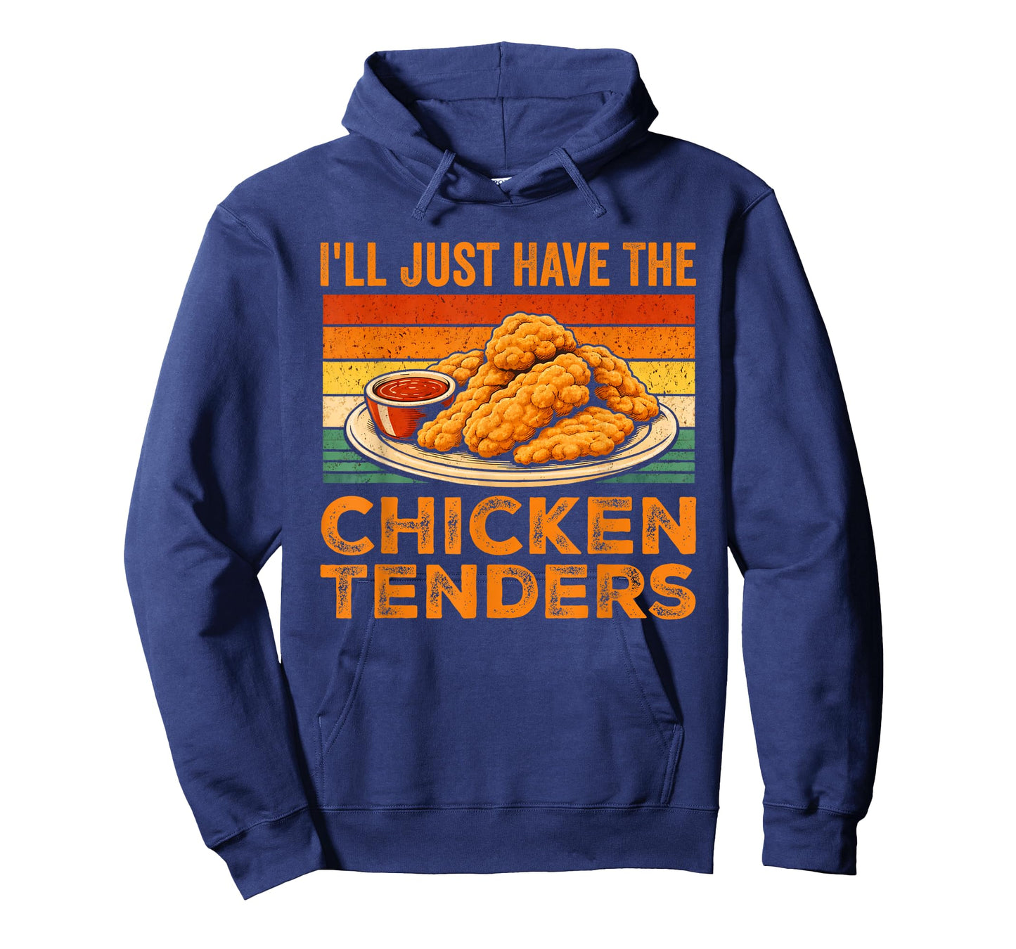 I’ll Just Have The Chicken Tenders Vintage Chicken Tender T-Shirt