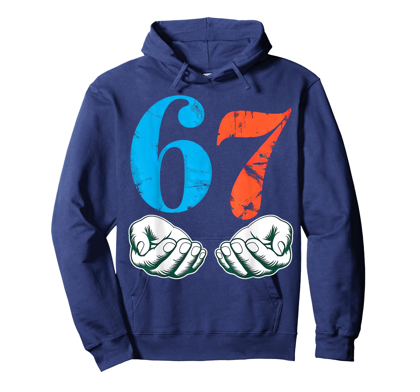 67 Six Seven Meme 6 7 Hands T-Shirt
