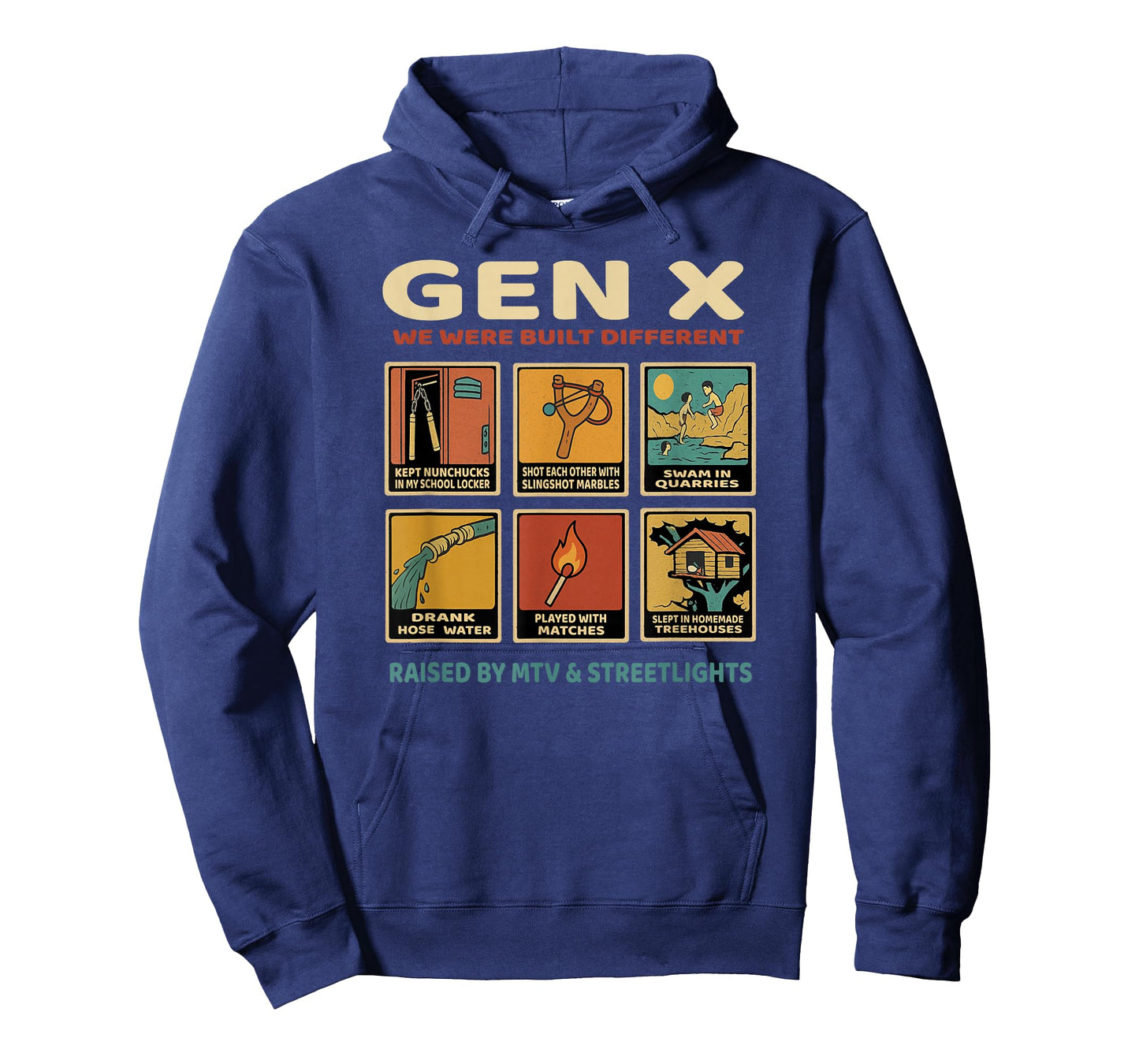 Generation X – Funny Retro Nostalgia 70s 80s 90s T-Shirt
