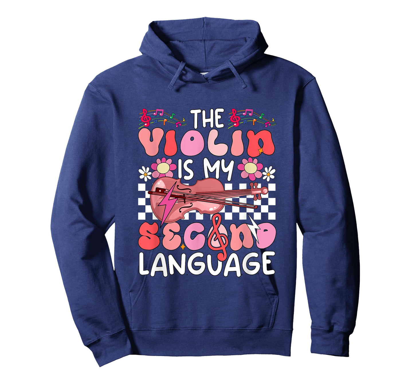 Violin is Second Language Proud Instrumentalist Valentine T-Shirt